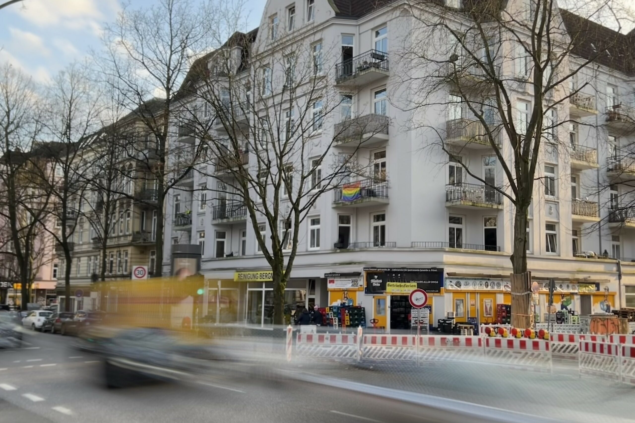 Der Verkehr im Langenfelder Damm und in der Lappenbergsallee hat zugenommen.