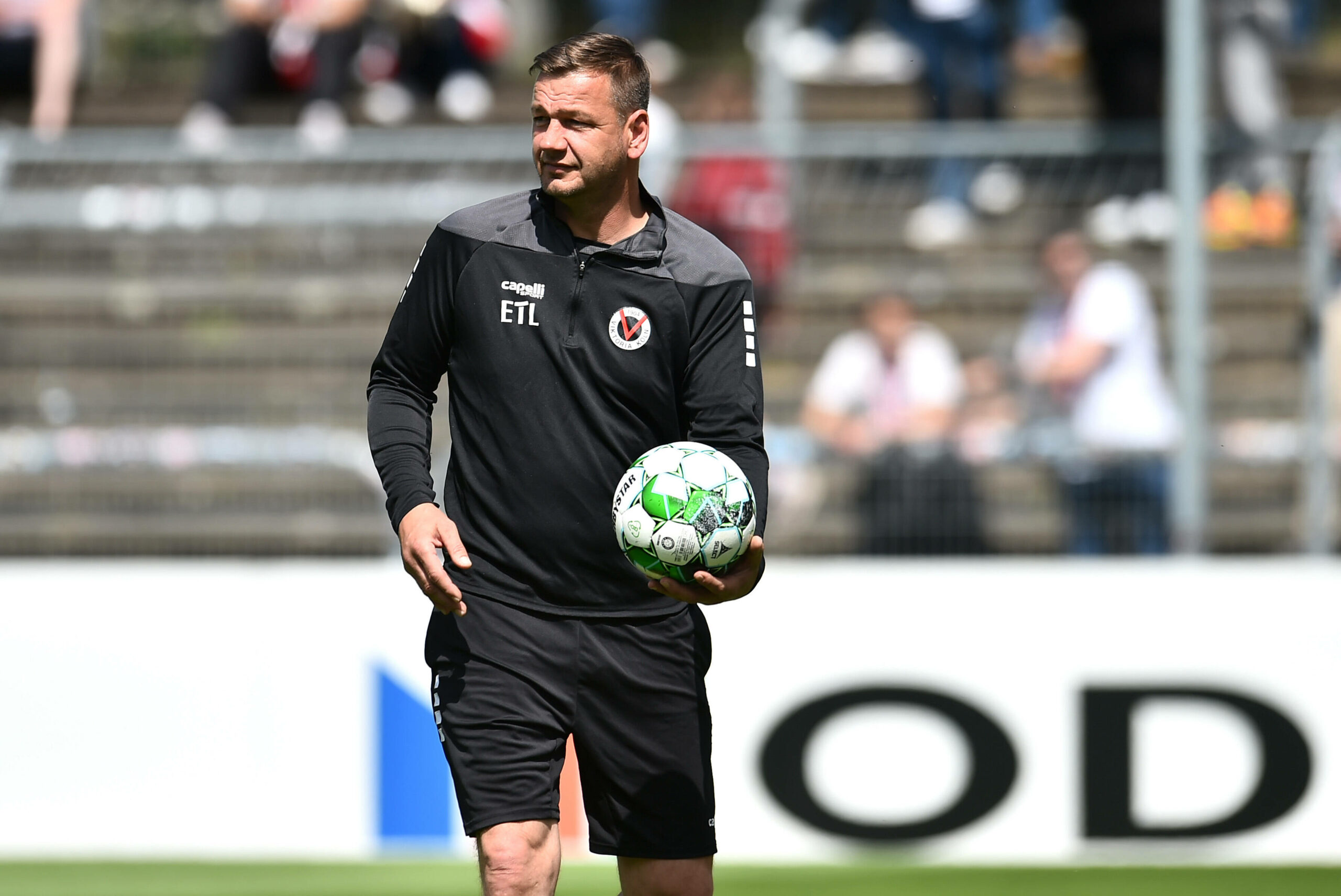 Georg Koch 2022 als Torwarttrainer von Viktoria Köln