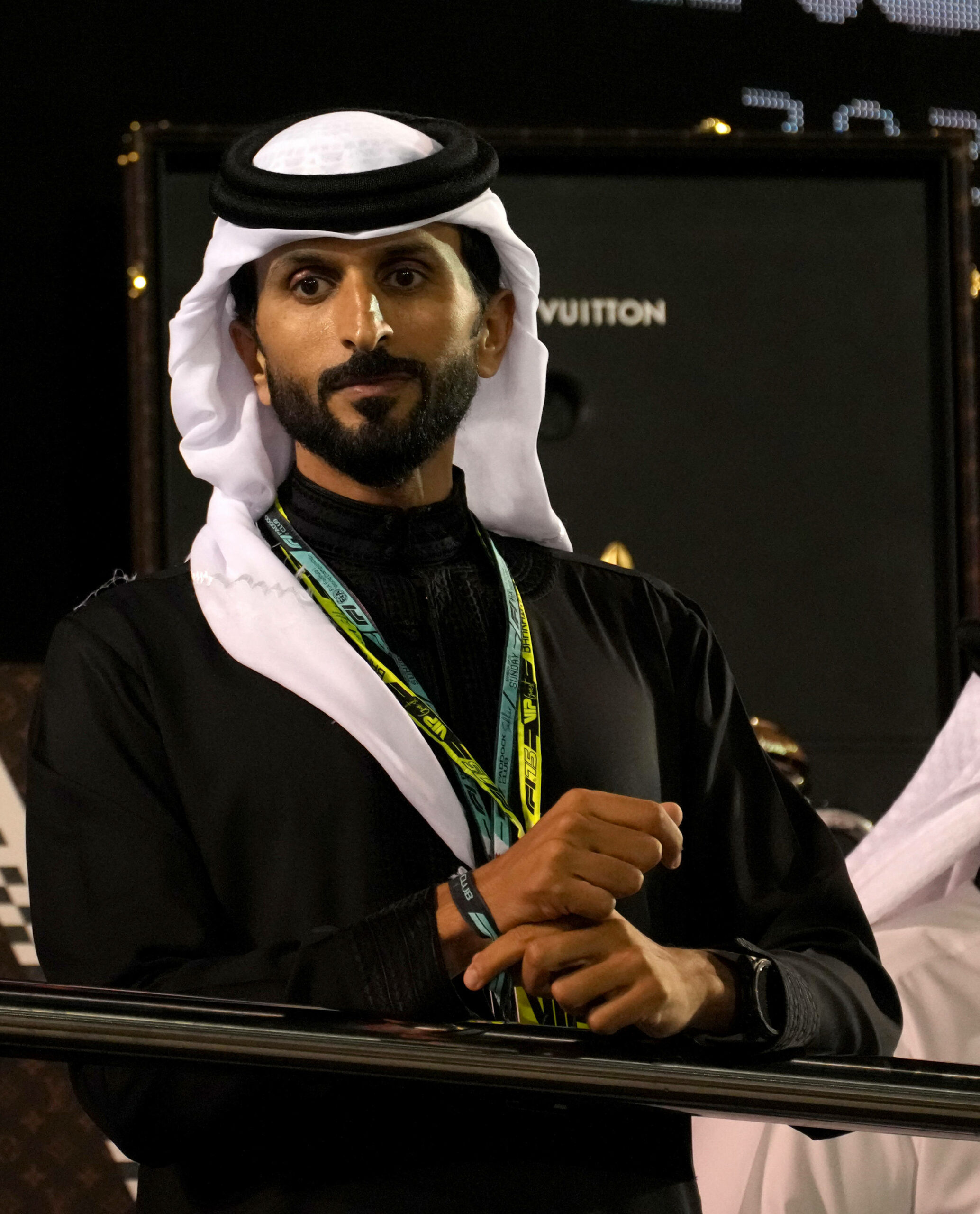 Scheich Nasser bin Hamad Al Khalifa beim Bahrain Grand Prix 2025