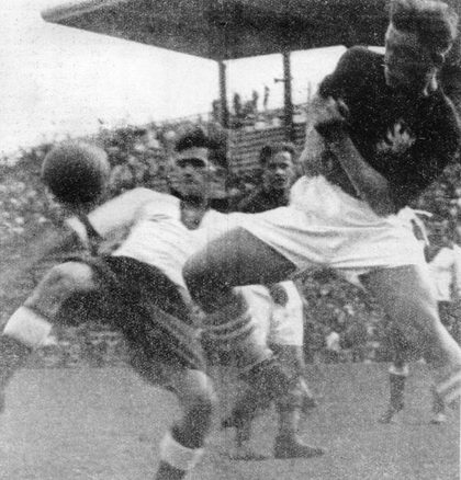 Rudolf Noacke bei der WM 1934