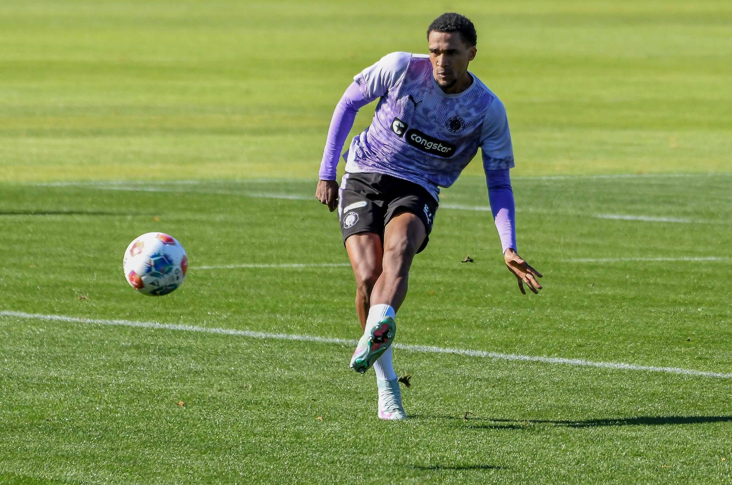 Andréas Hountondji beim Training