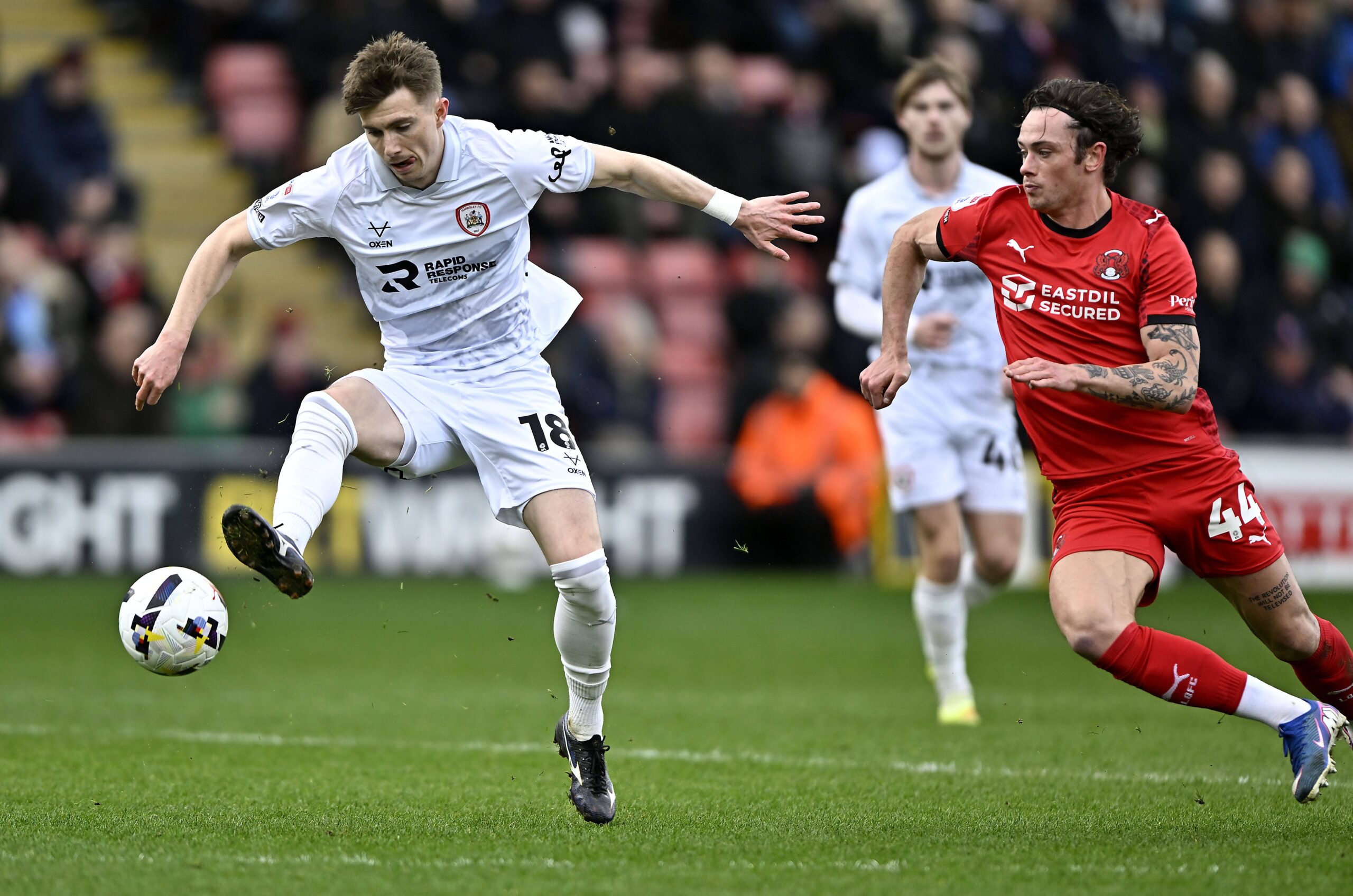 Scott Banks im Spiel gegen Lleyton Orient