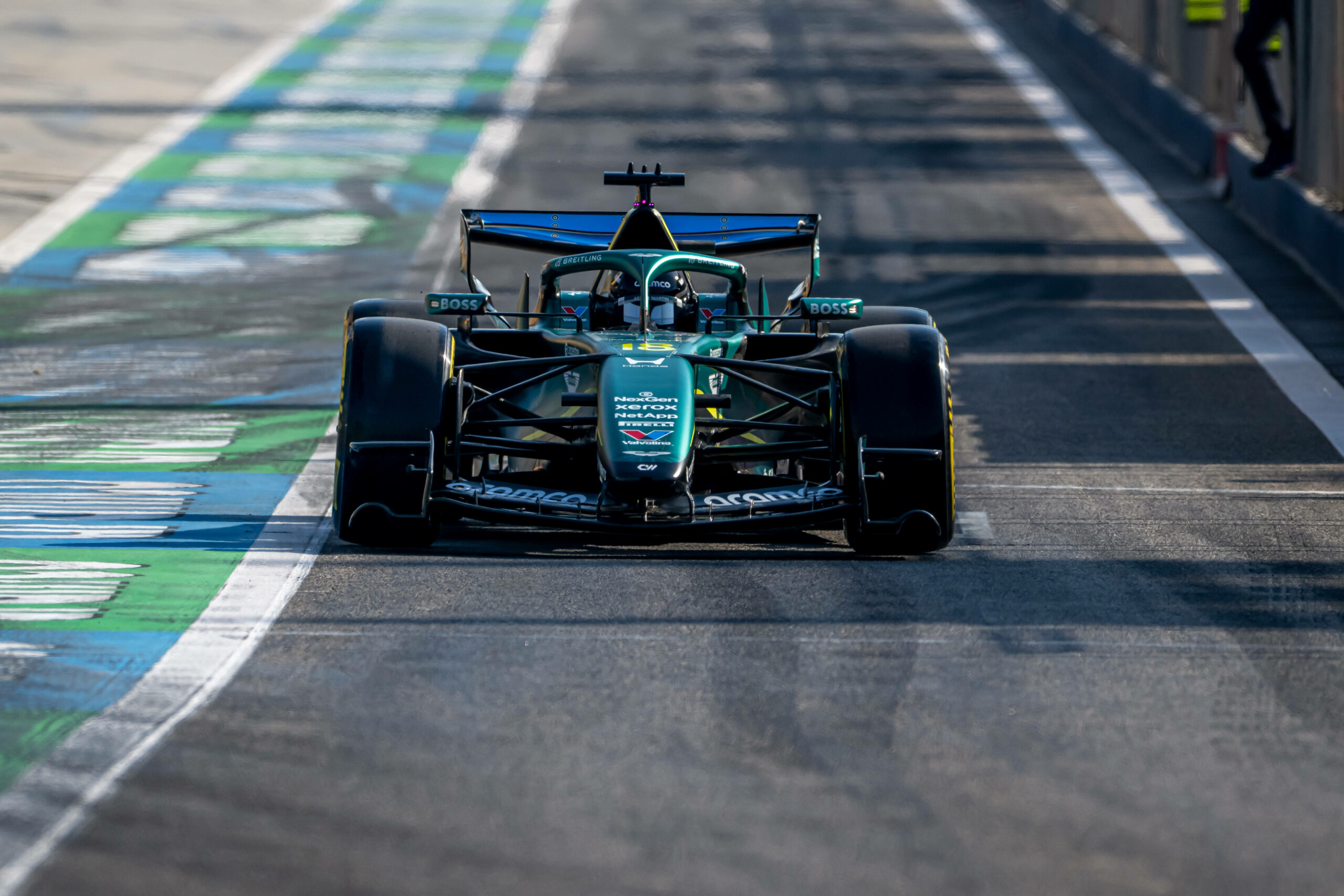 Das Formel-1-Auto von Aston Martin