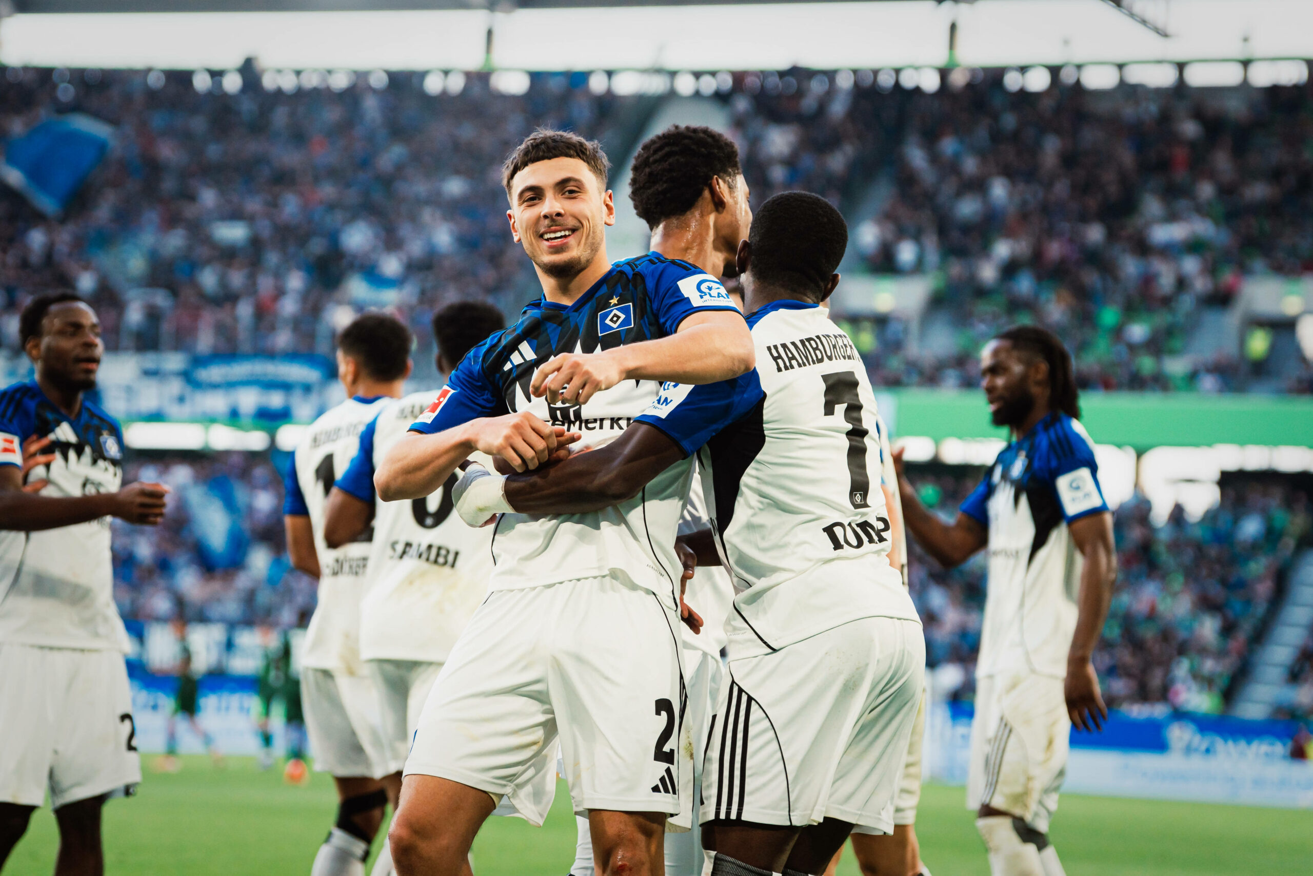 William Mikelbrencis beim Torjubel