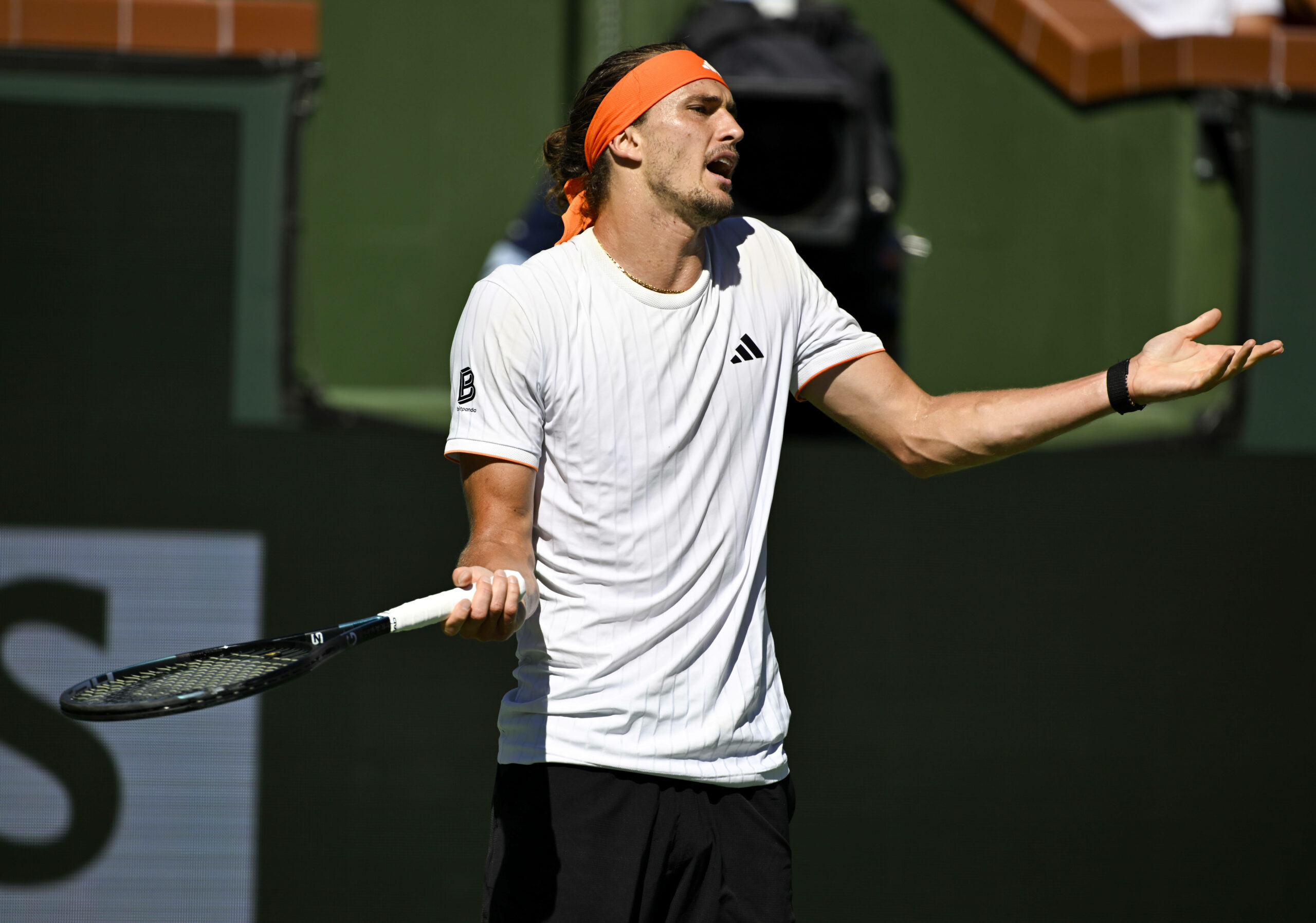 Alexander Zverev bei den Indian Wells