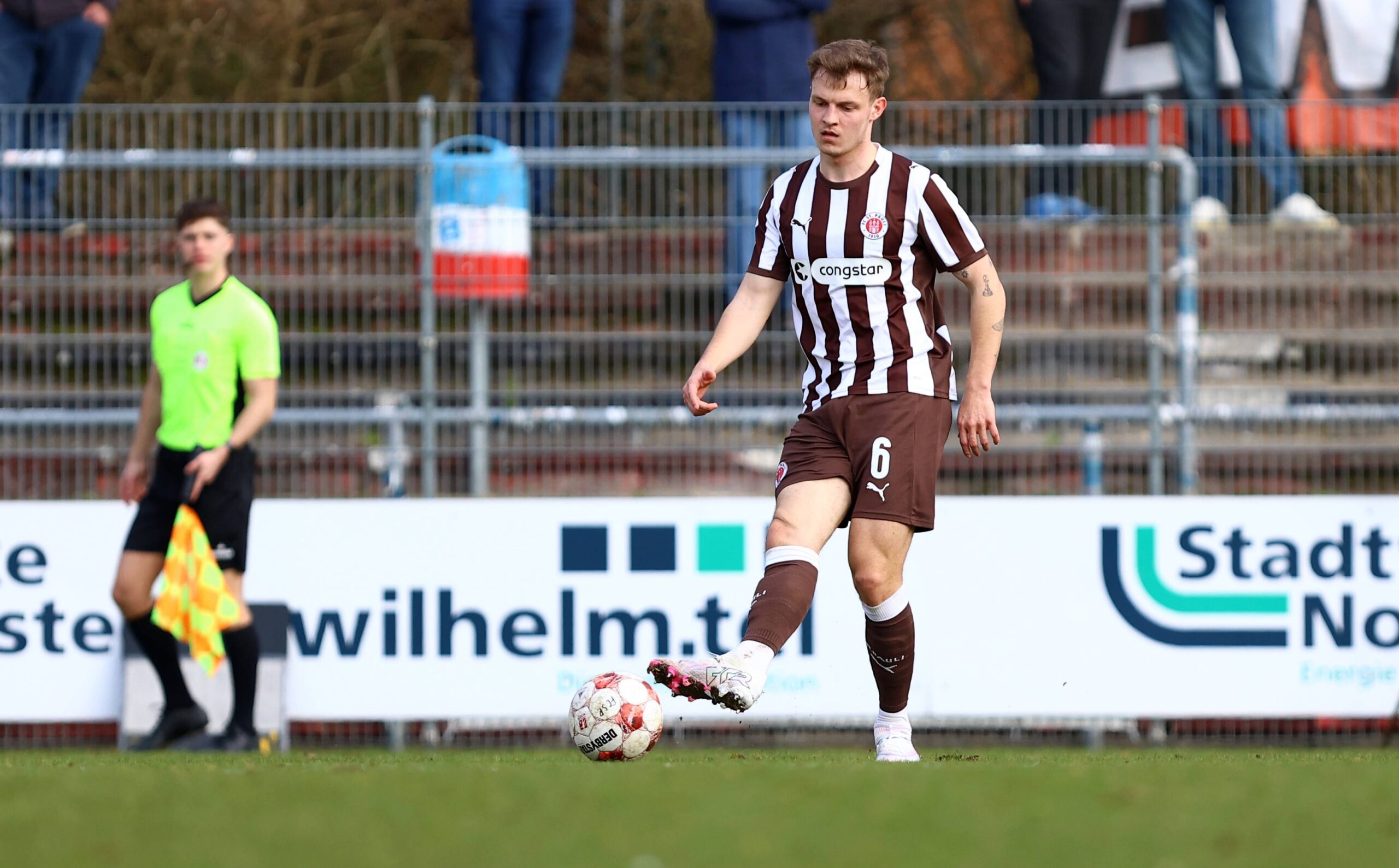 David Nemeth beim Spiel der U23 gegen Schöningen