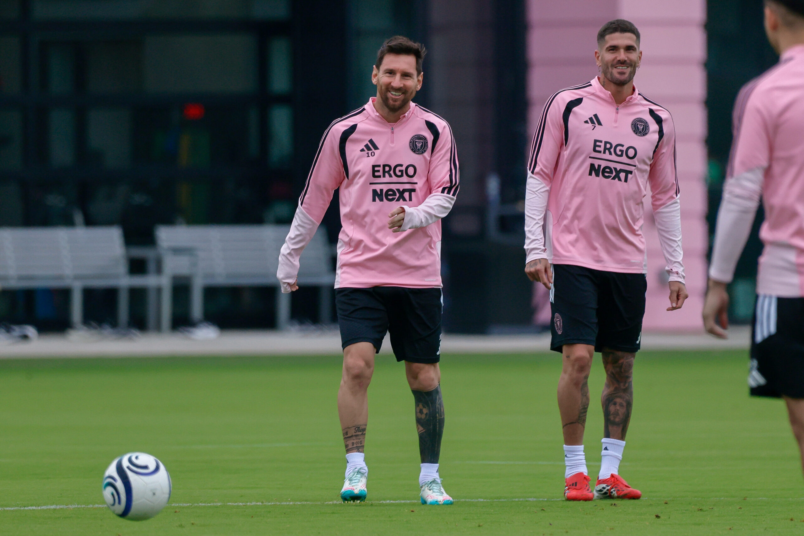 Lionel Messi und Rodrigo de Paul für Inter Miami