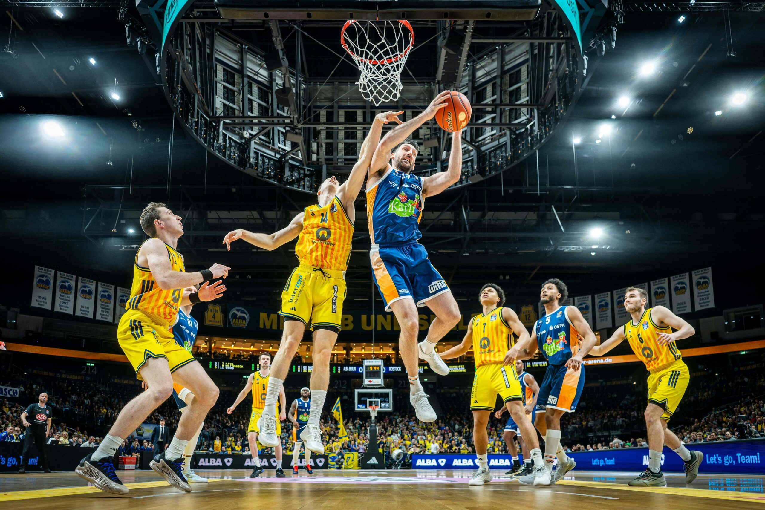 Spielszene von Alba Berlin