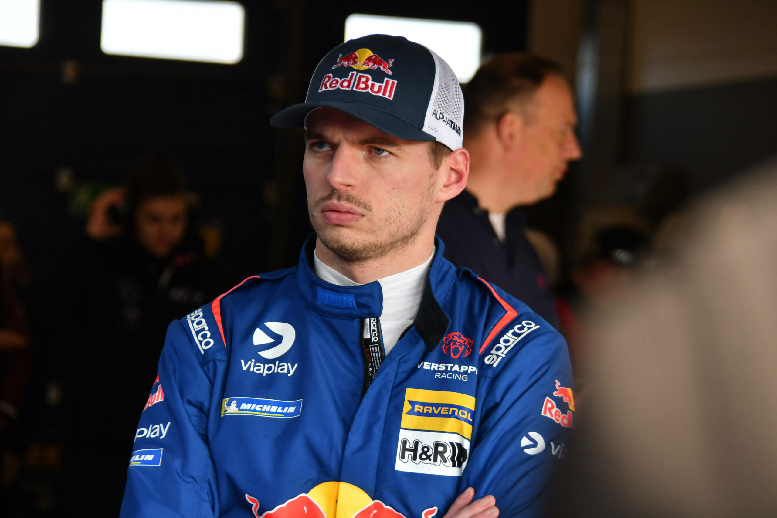 Max Verstappen guckt grimmig