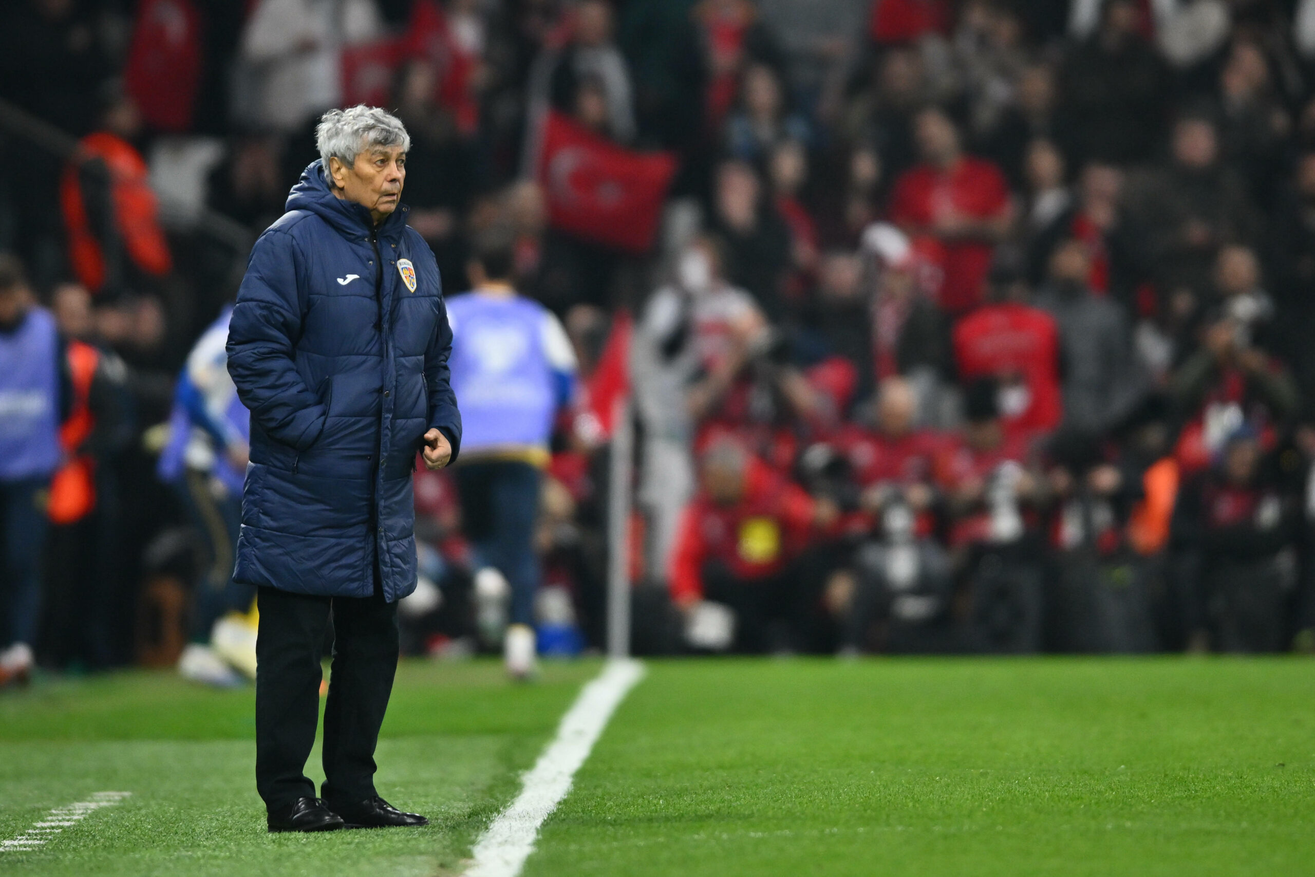 Mircea Lucescu an der Seitenlinie