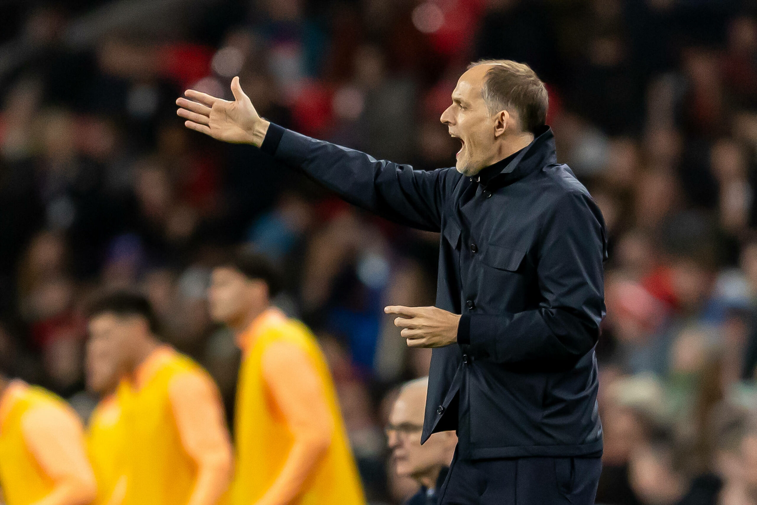 Thomas Tuchel schreit