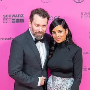 Ulmen und Fernandes beim Presseball