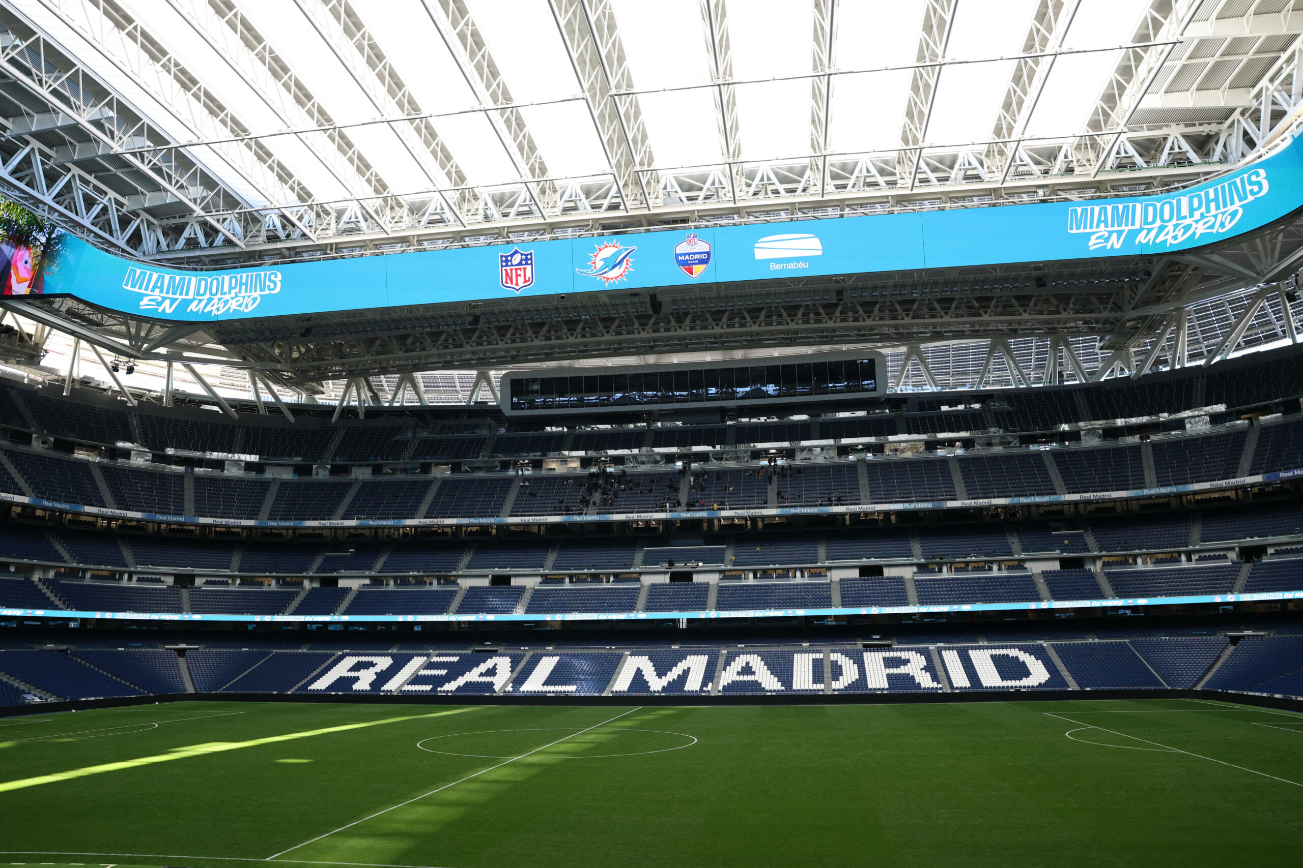 Das Bernabéu am Spieltag der NFL