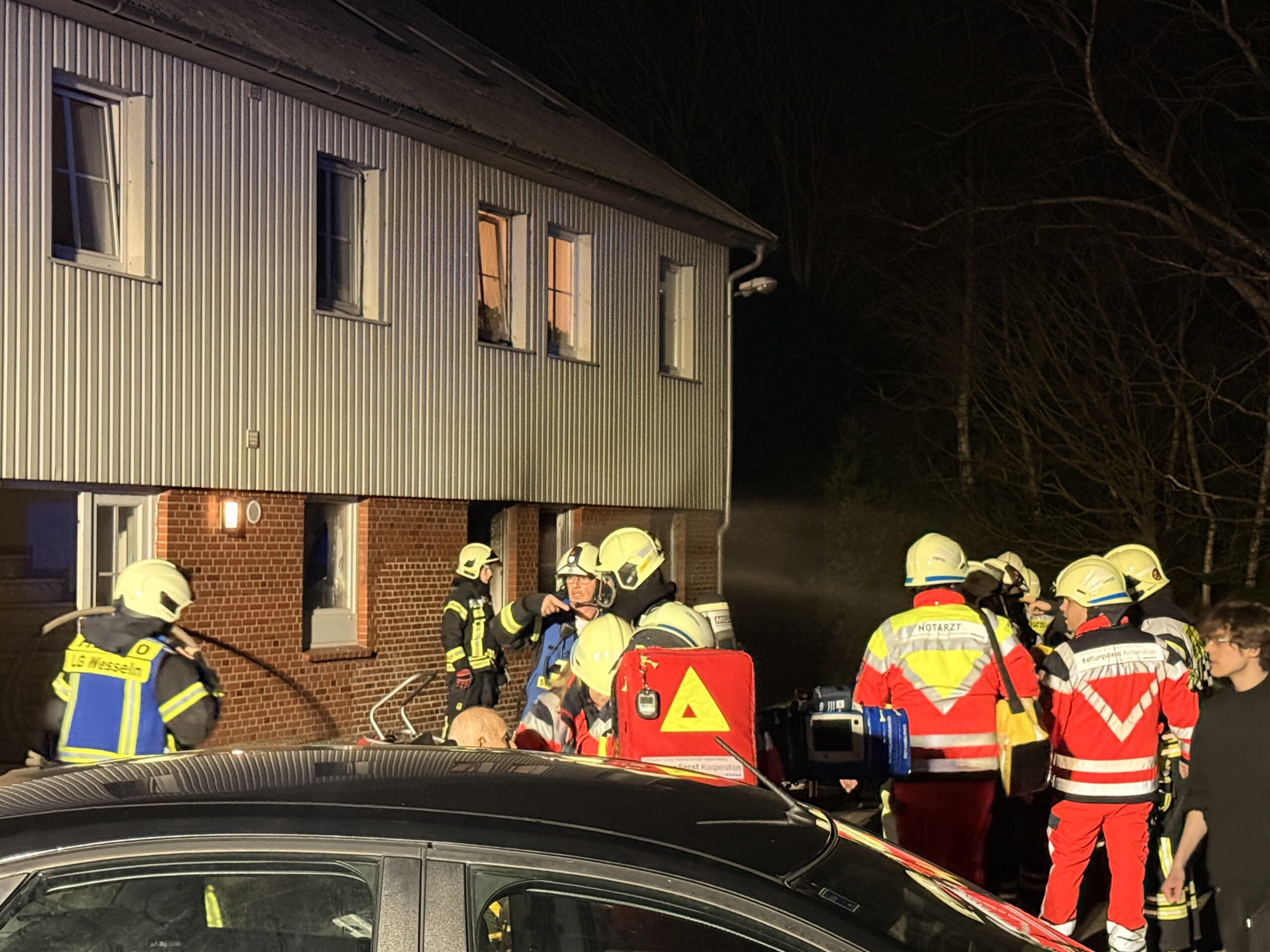 Dithmarschen Feuerwehr Einsatz Wohnung Brand