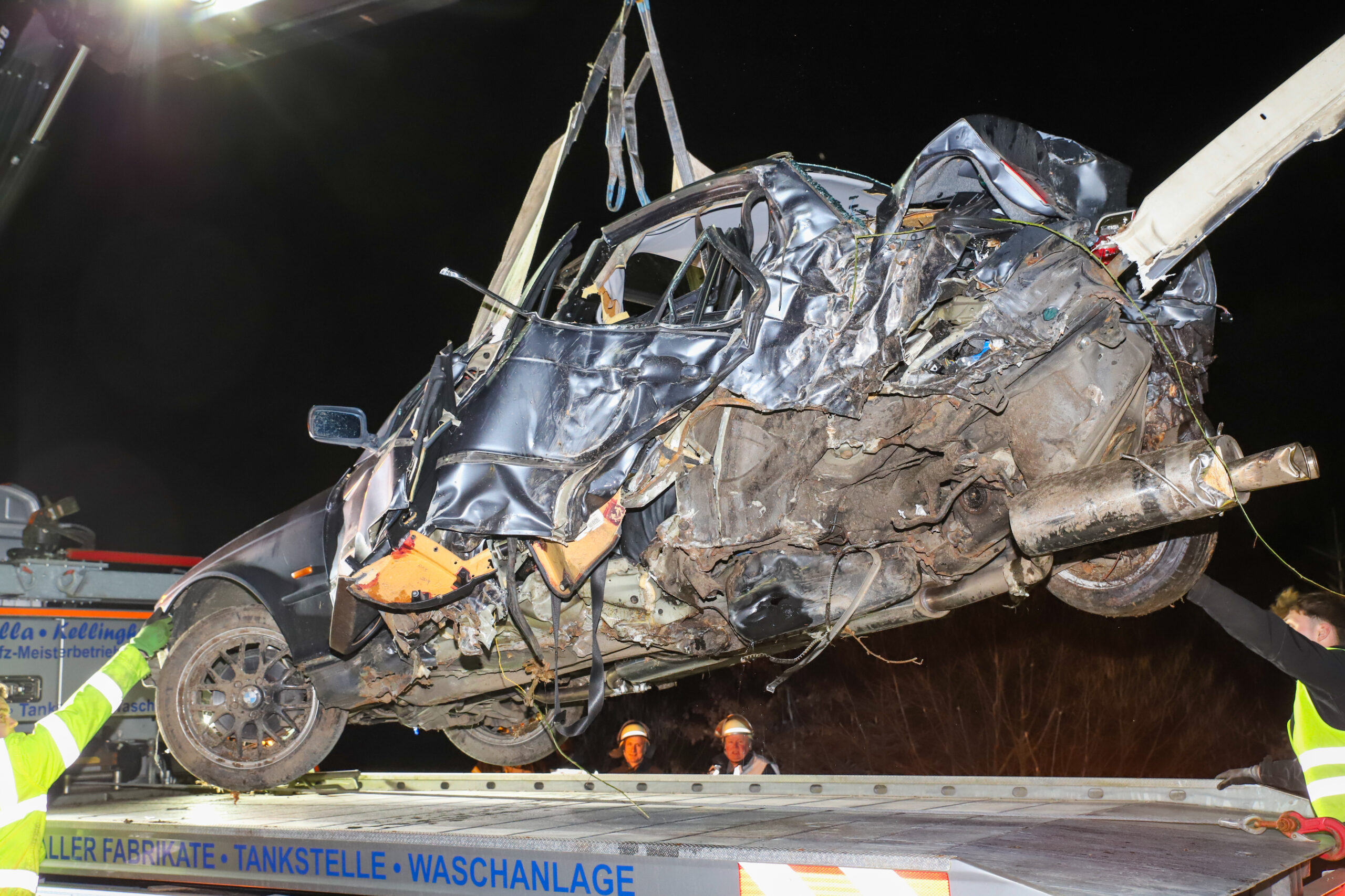 Unfall Mühlenbarbek BMW Wrack