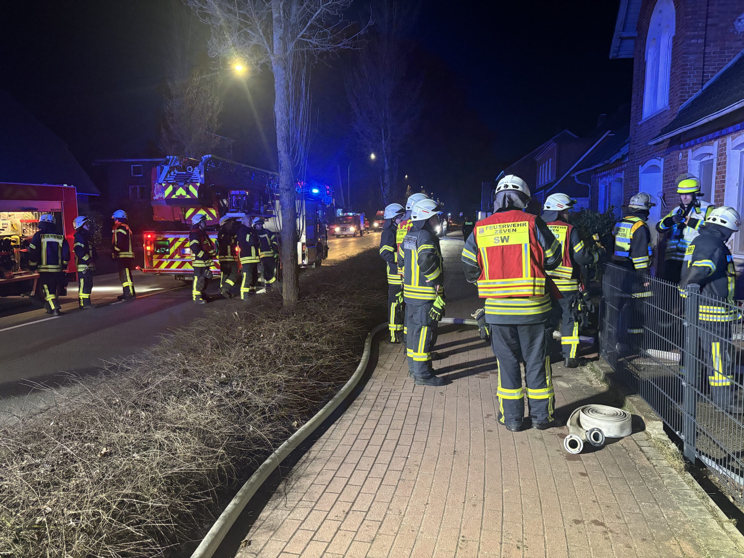 Feuer Zeven Rotenburg Brand Wohnhaus