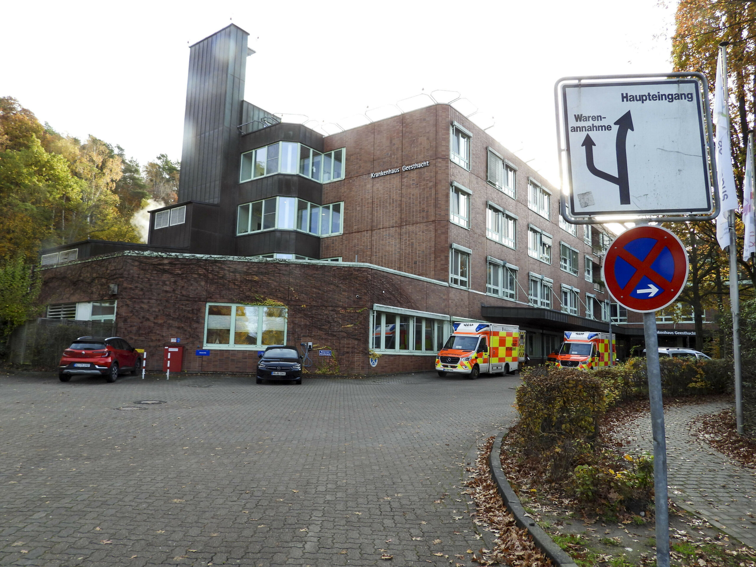 Das Krankenhaus Geesthacht (Archivbild).