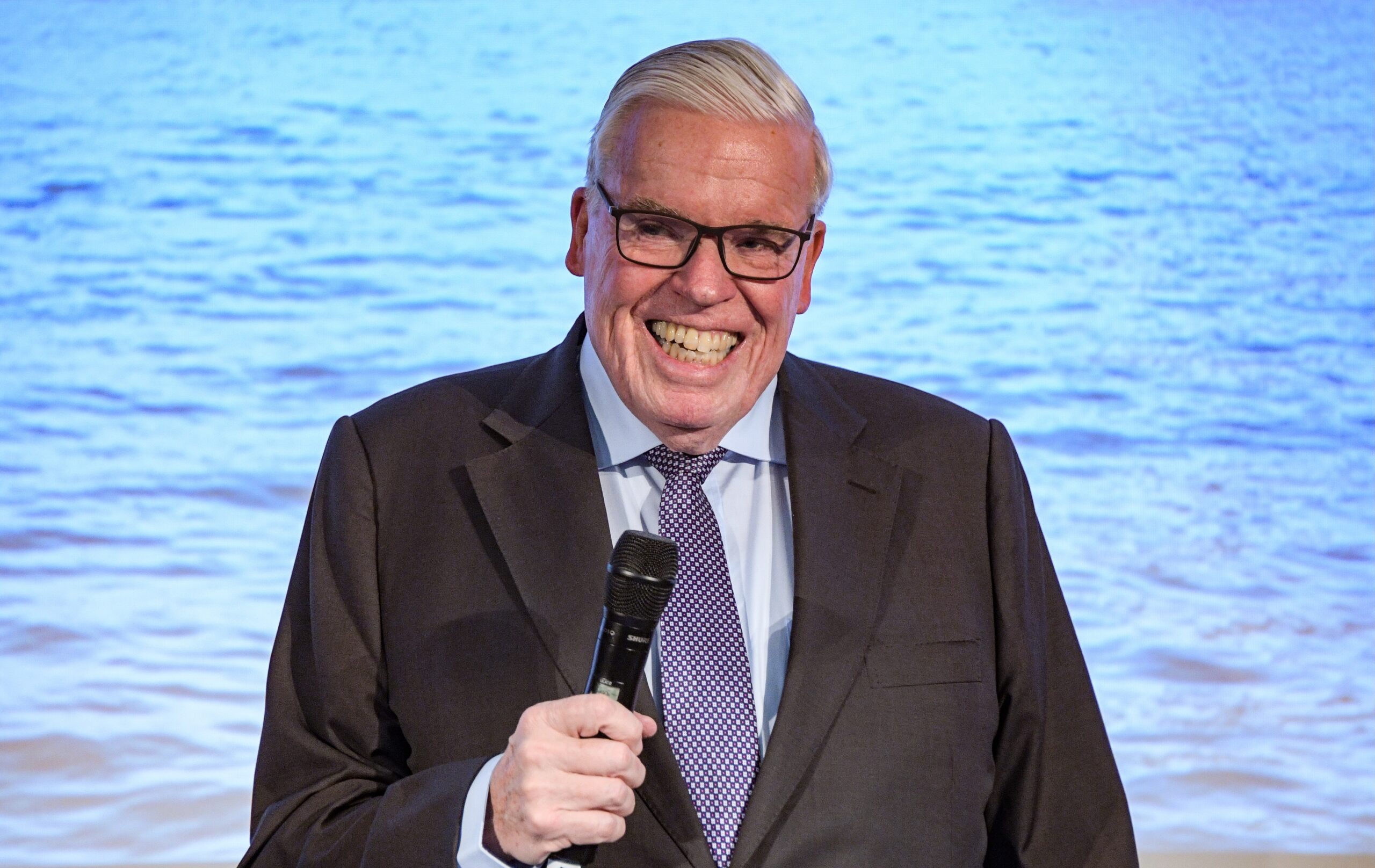 Klaus-Michael Kühne, Hamburger Unternehmer und HSV-Mäzen (Archivbild).