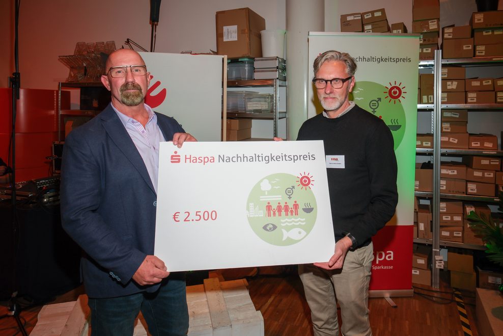 Gewannen den Haspa-Nachhaltigkeitspreis: Das Regenbogenhaus St. Pauli.