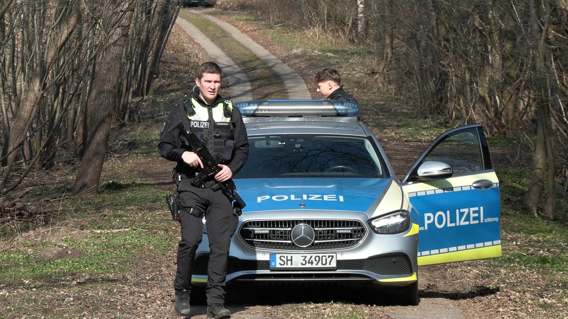 Kellinghusen Wald Suche Polizei