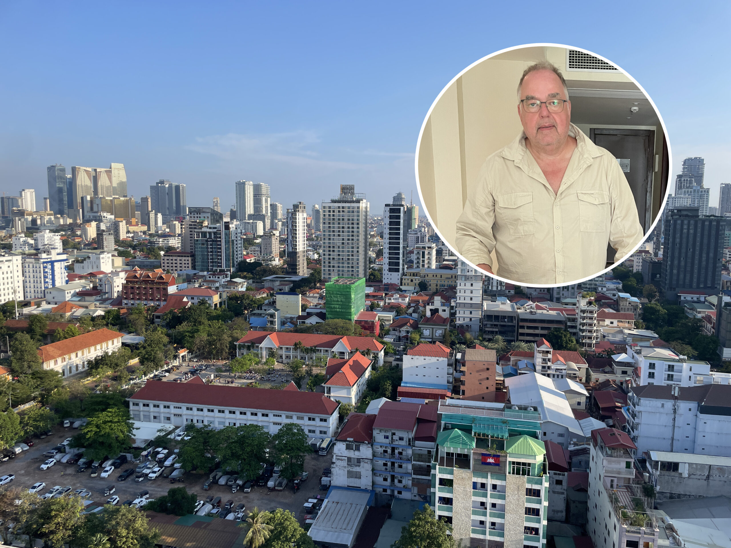 MOPO-Chefreporter Olaf Wunder sitzt in Kambodschas Hauptstadt Phnom Penh fest.