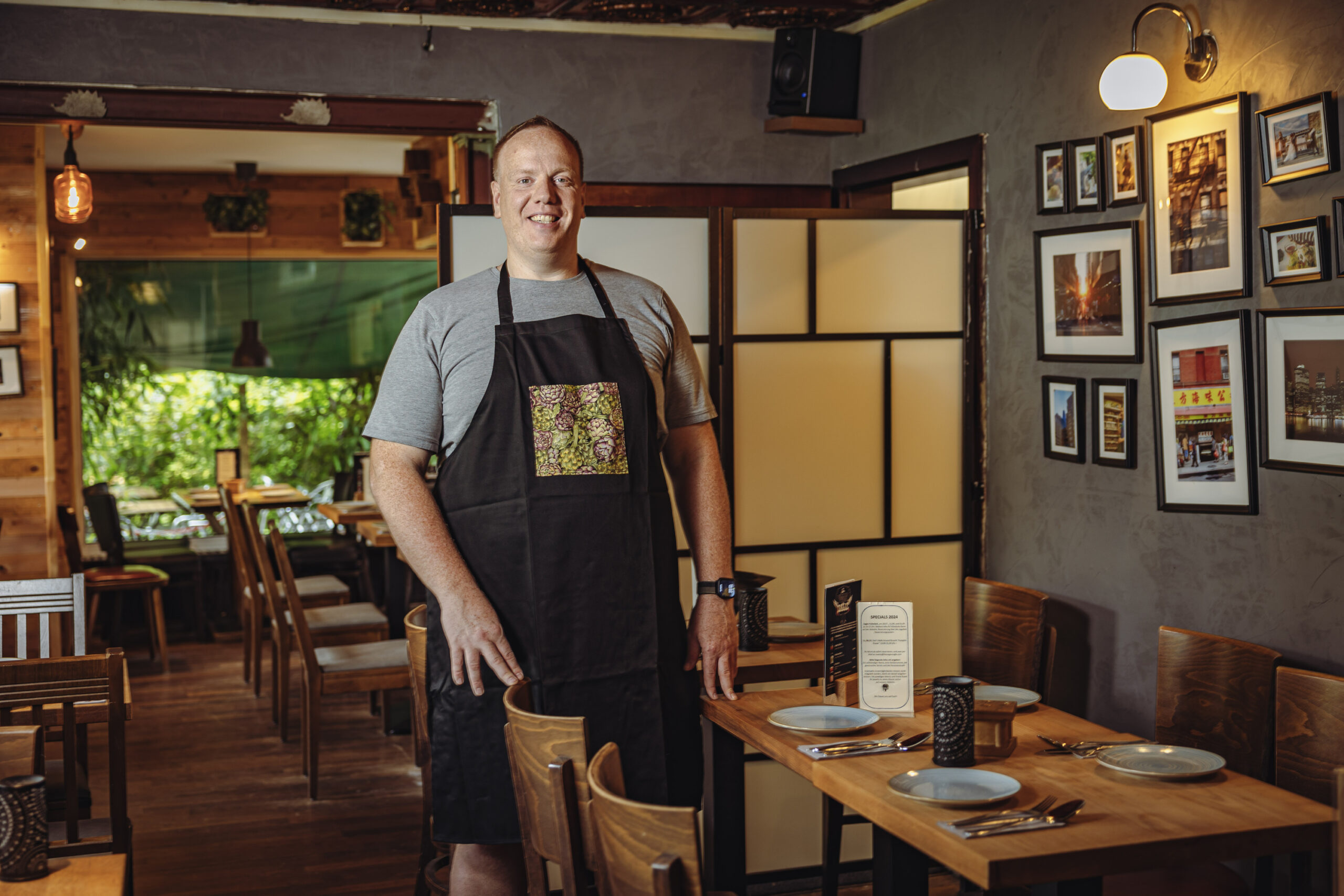 Konstantin Elser ist der Inhaber des „The Vegan Eagle“.