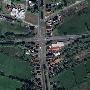 An dieser Kreuzung in Papenburg (Landkreis Emsland) passierte der schwere Unfall.