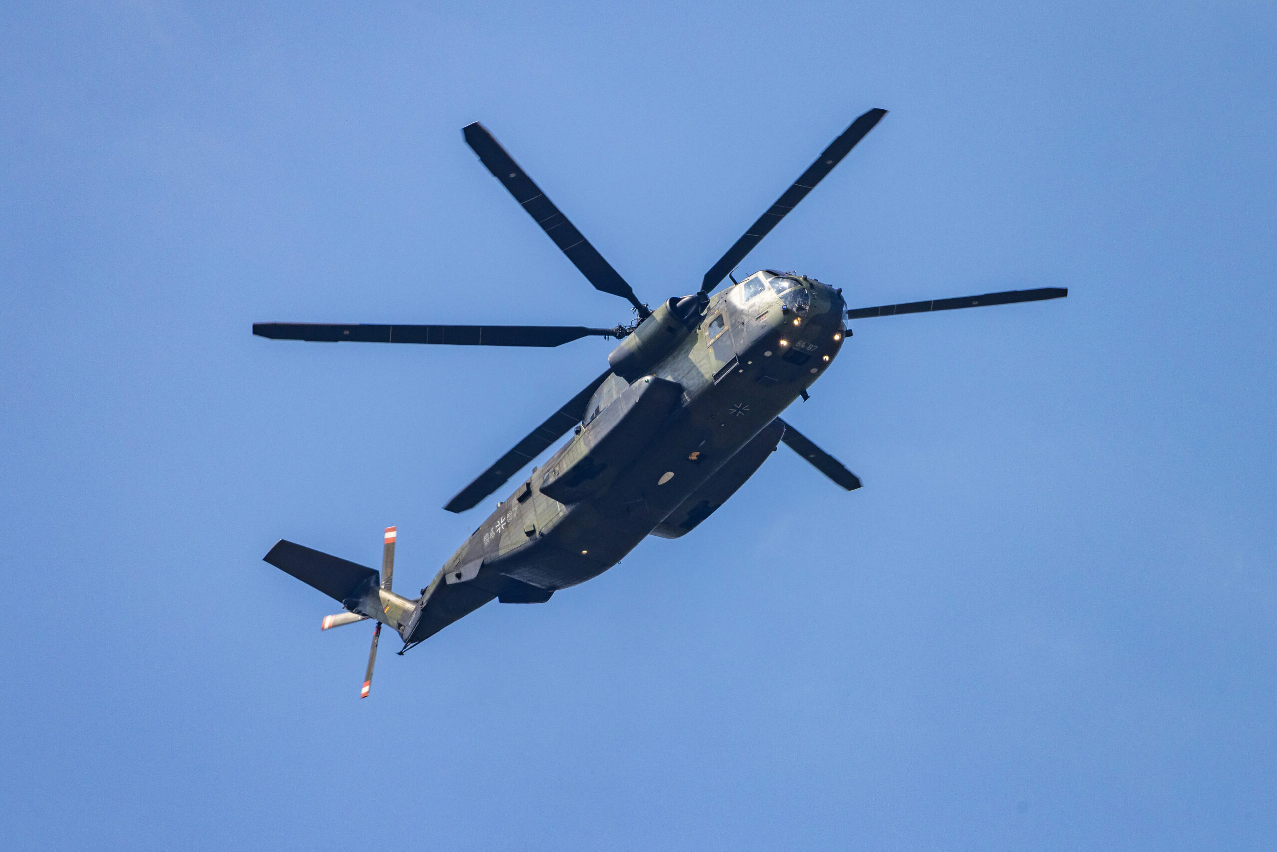 Ein Transporthubschrauber der Bundeswehr (Archivbild).