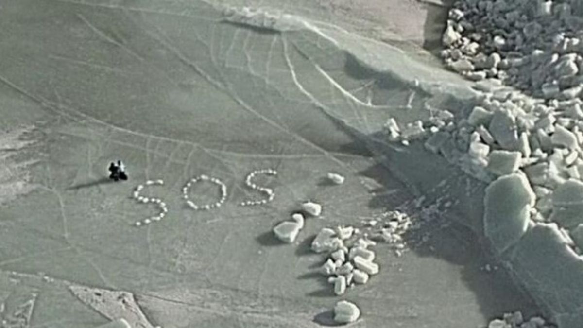 SOS Eis Extremsportler Küstenwache