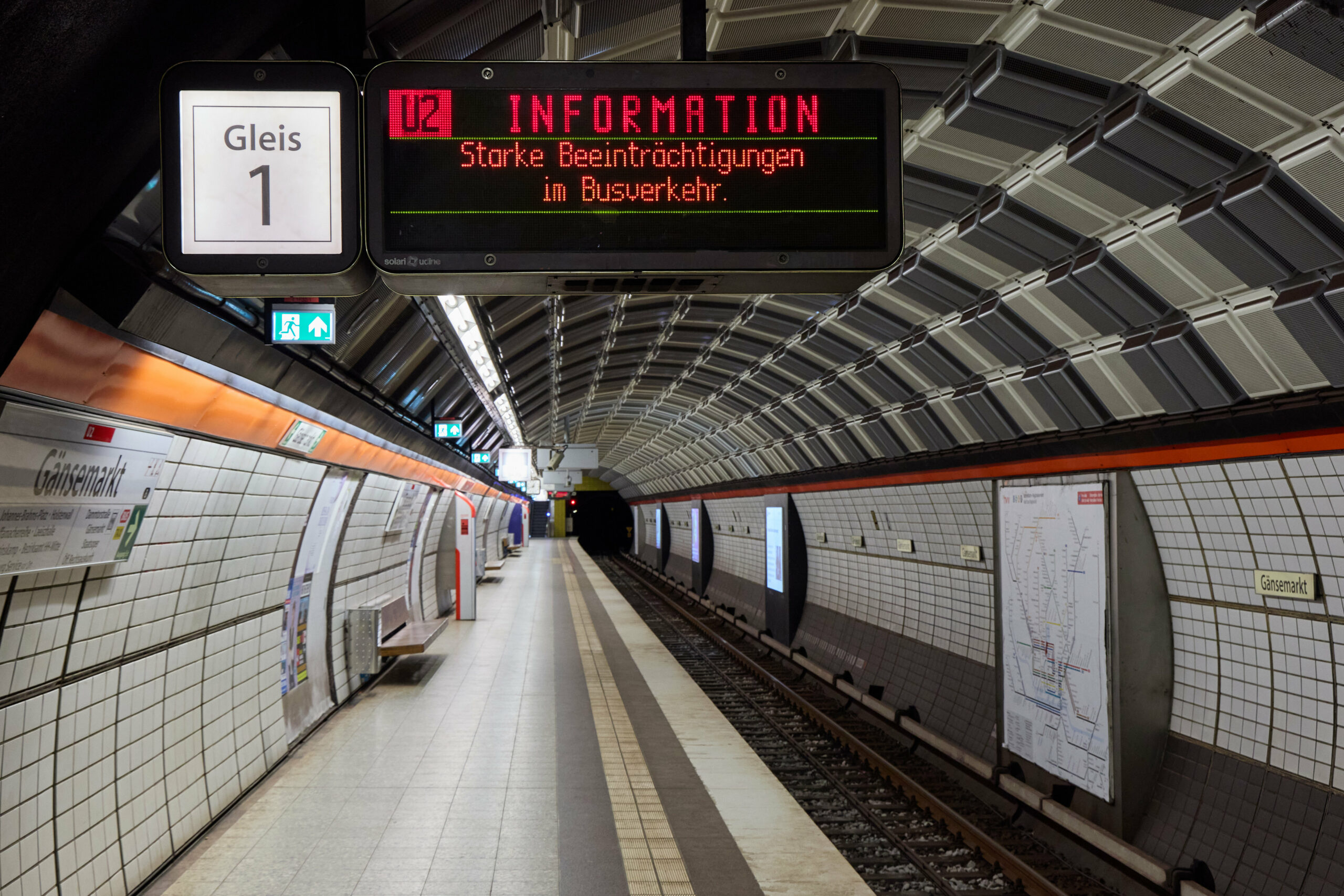 Zuletzt hatten die Mitarbeitenden der Hochbahn Ende Februar gestreikt.