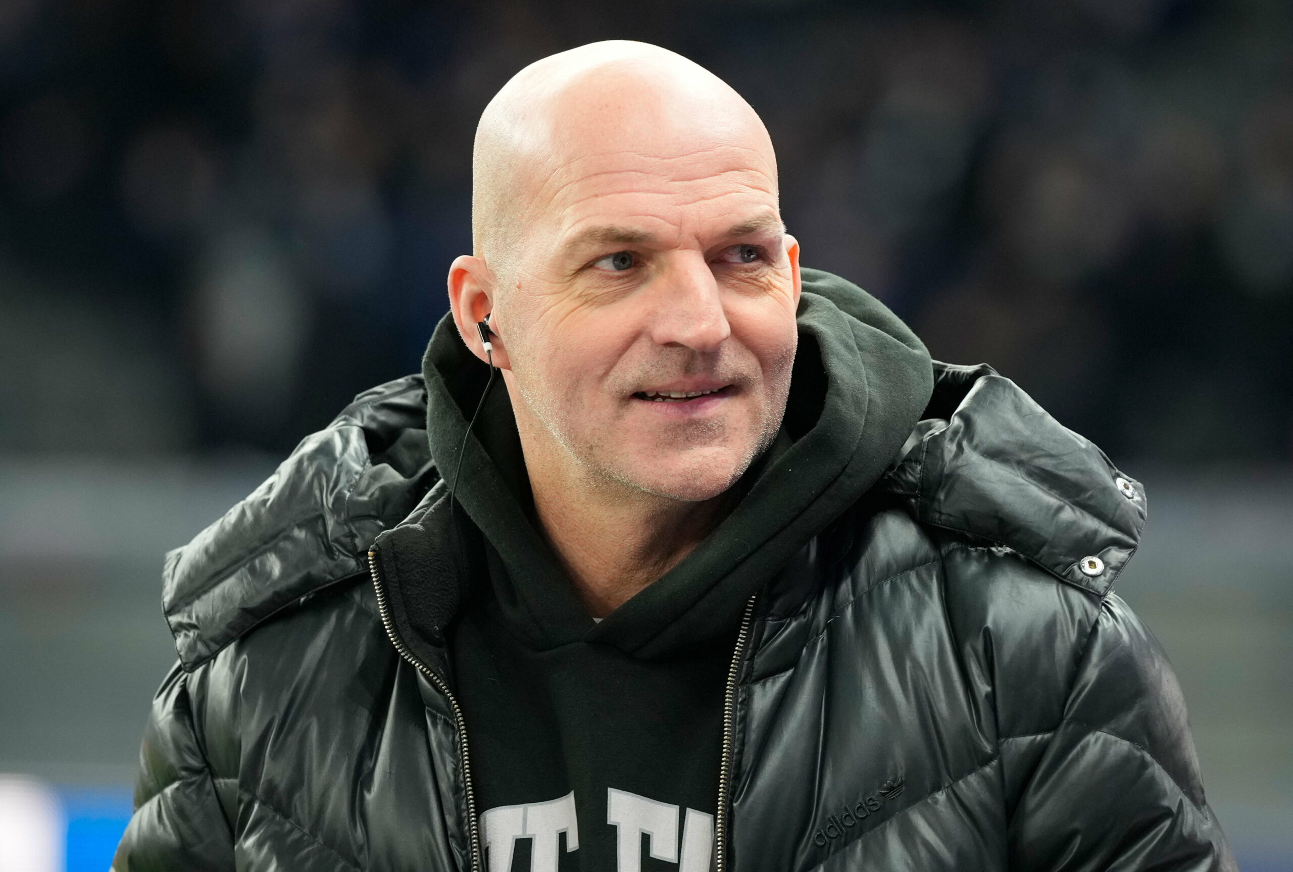 Stefan Schnoor bei einem Spiel des HSV als Zuschauer