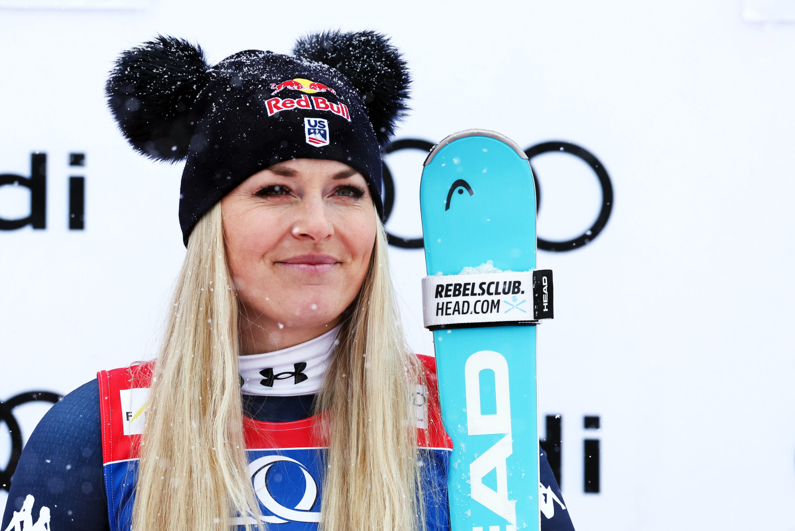 Lindsey Vonn beim Weltcup von Altenmarkt im Januar