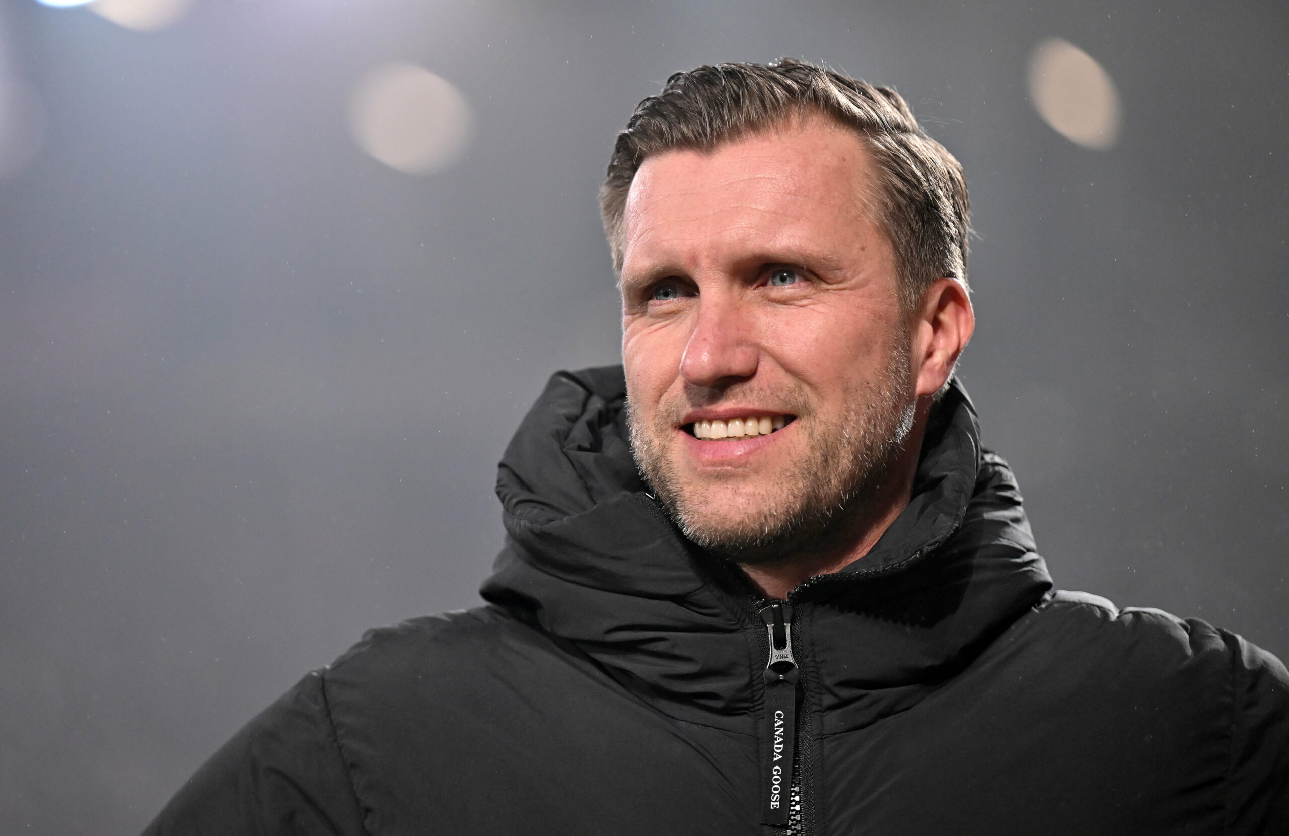 Eintracht-Sportvorstand Markus Krösche lacht