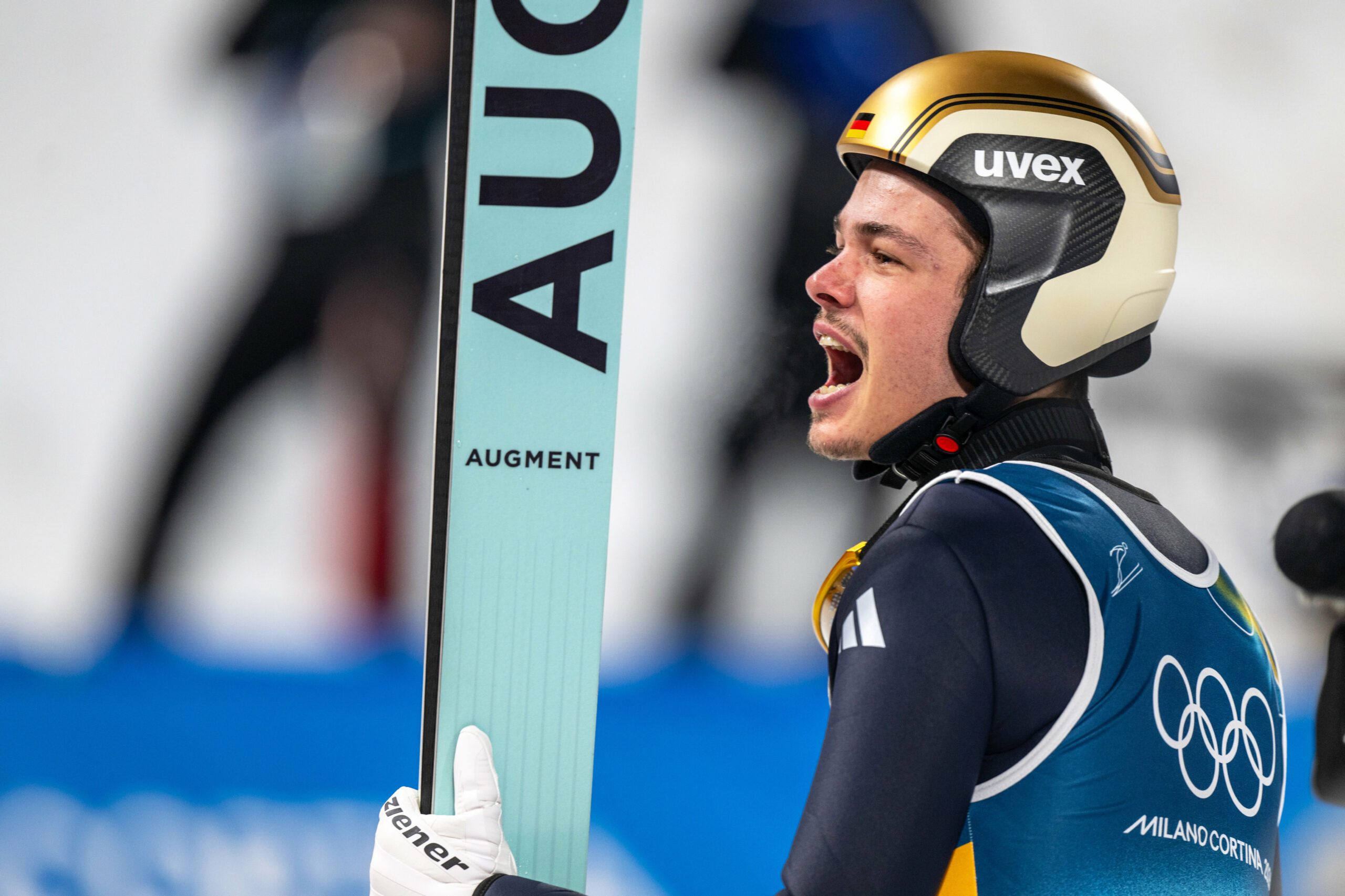 Philipp Raimund gewann in Predazzo olympisches Gold.