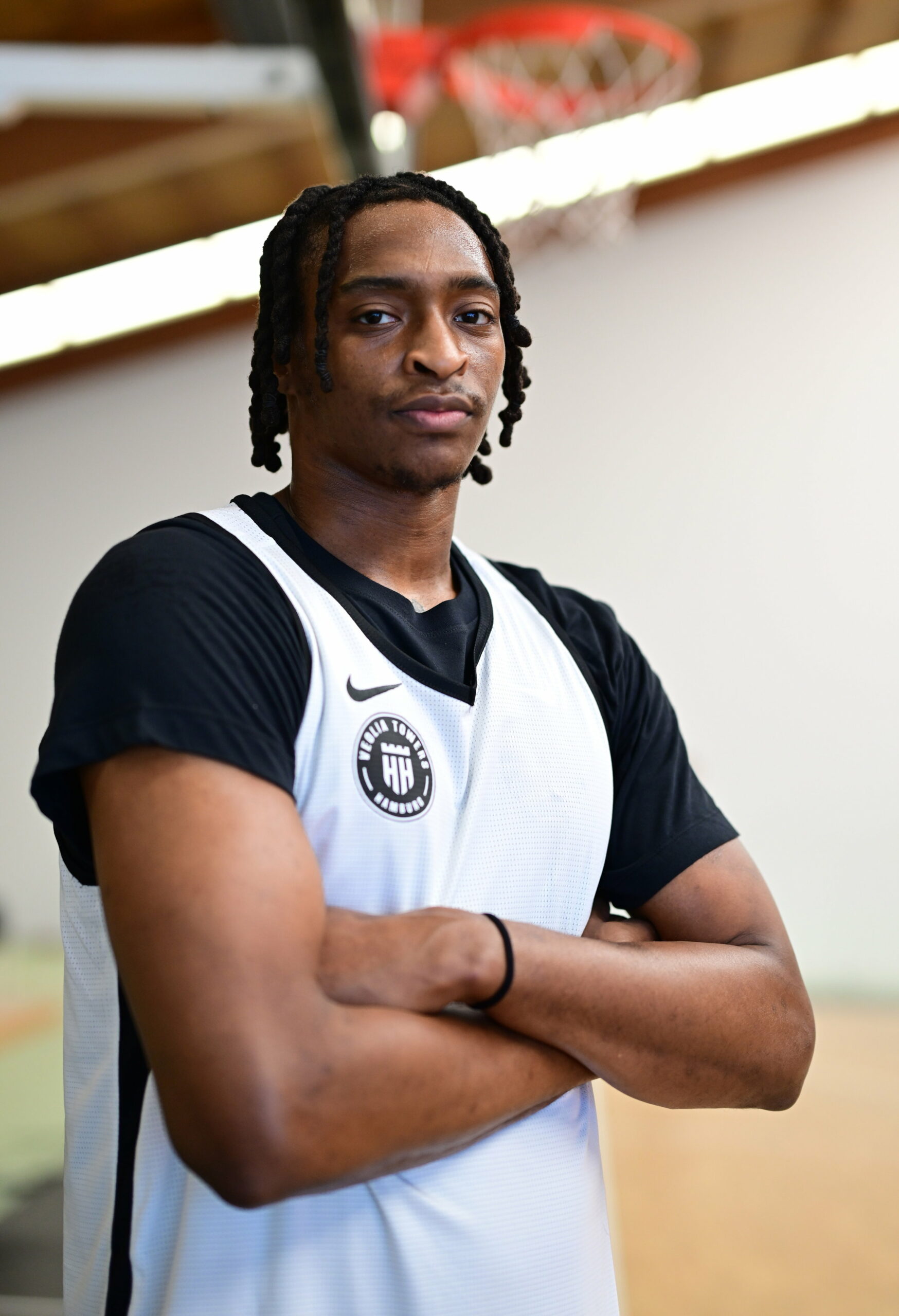 Karl Gamble im Trikot der Hamburg Towers