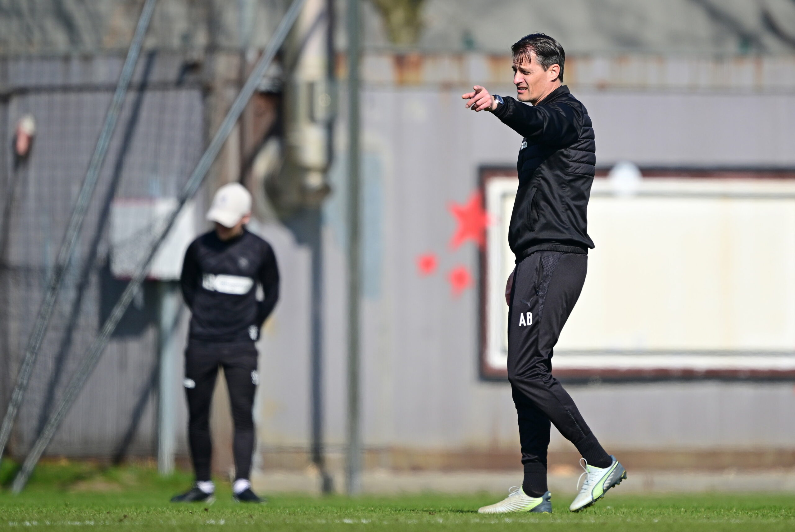 Alexander Blessin im Training des FC St. Pauli
