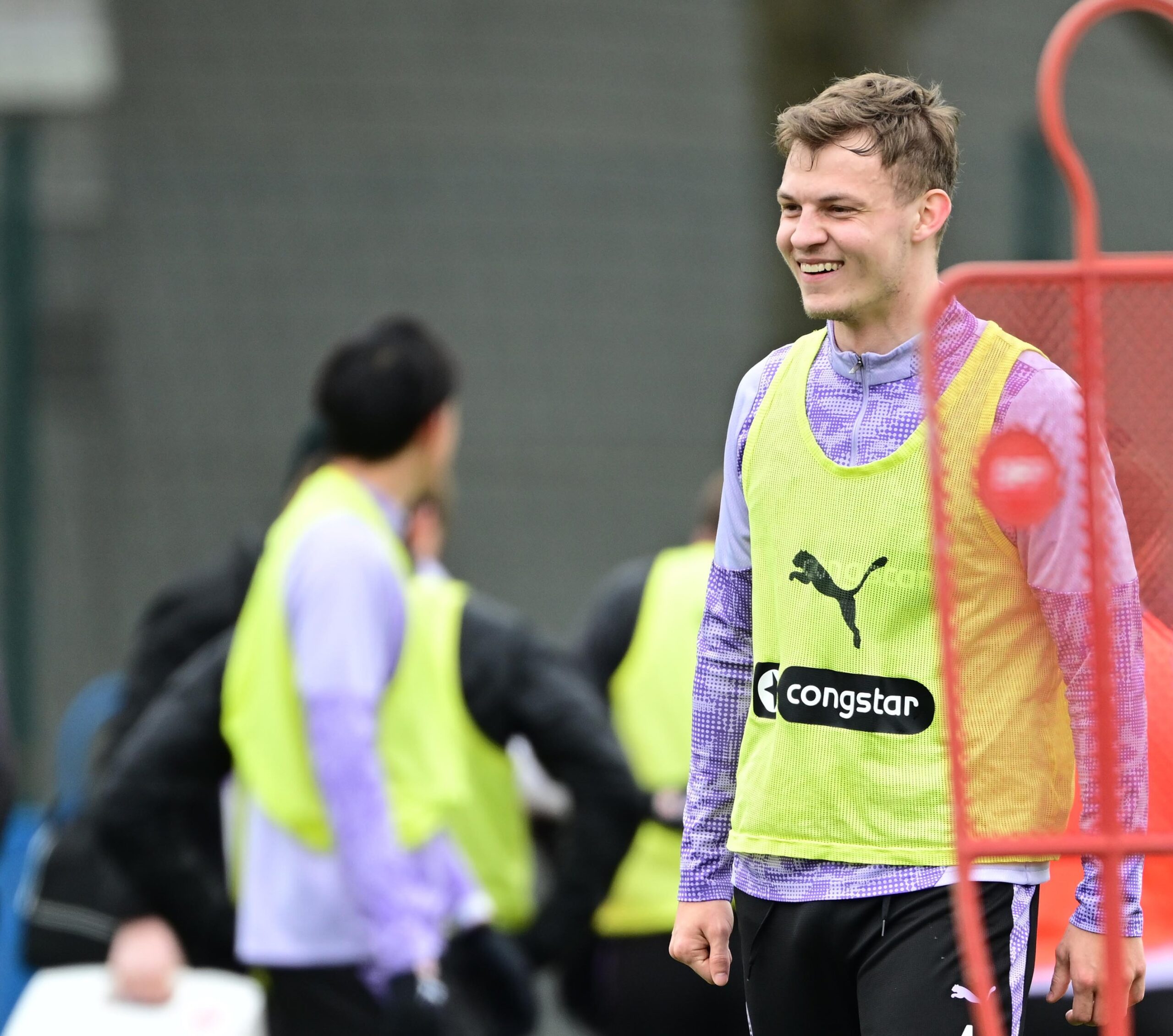 David Nemeth beim St. Pauli-Training