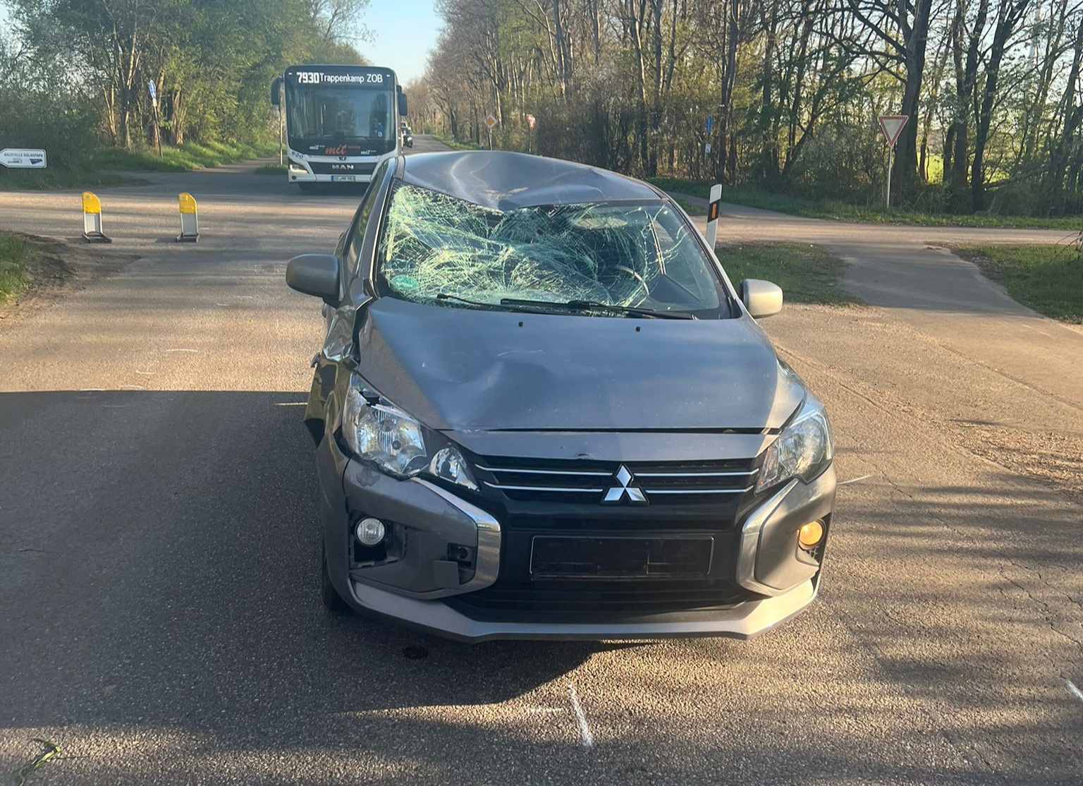 Unfall mit Radfahrer