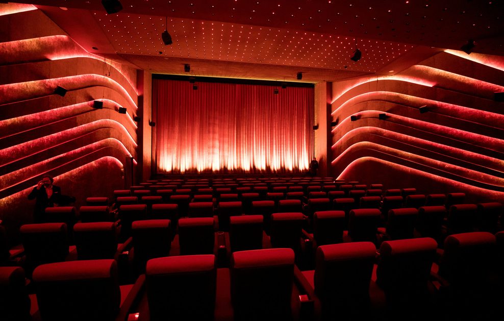 Die Lichtstimmung im Saal „Astor 1“ der Astor Film Lounge.