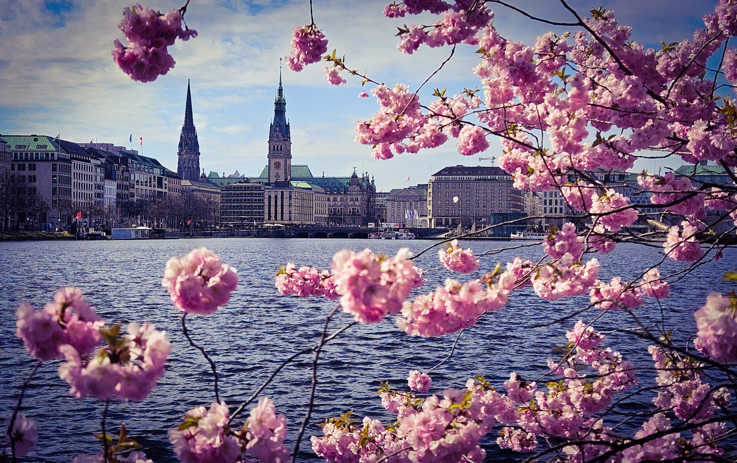 Die Alster ist im Frühlingsfieber – doch zieht das Wetter mit?