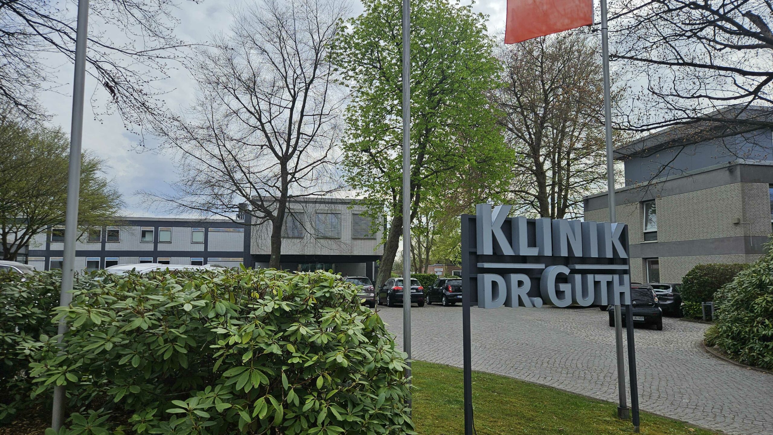 Die Privatklinik Dr. Guth an der Jürgensallee in Nienstedten.