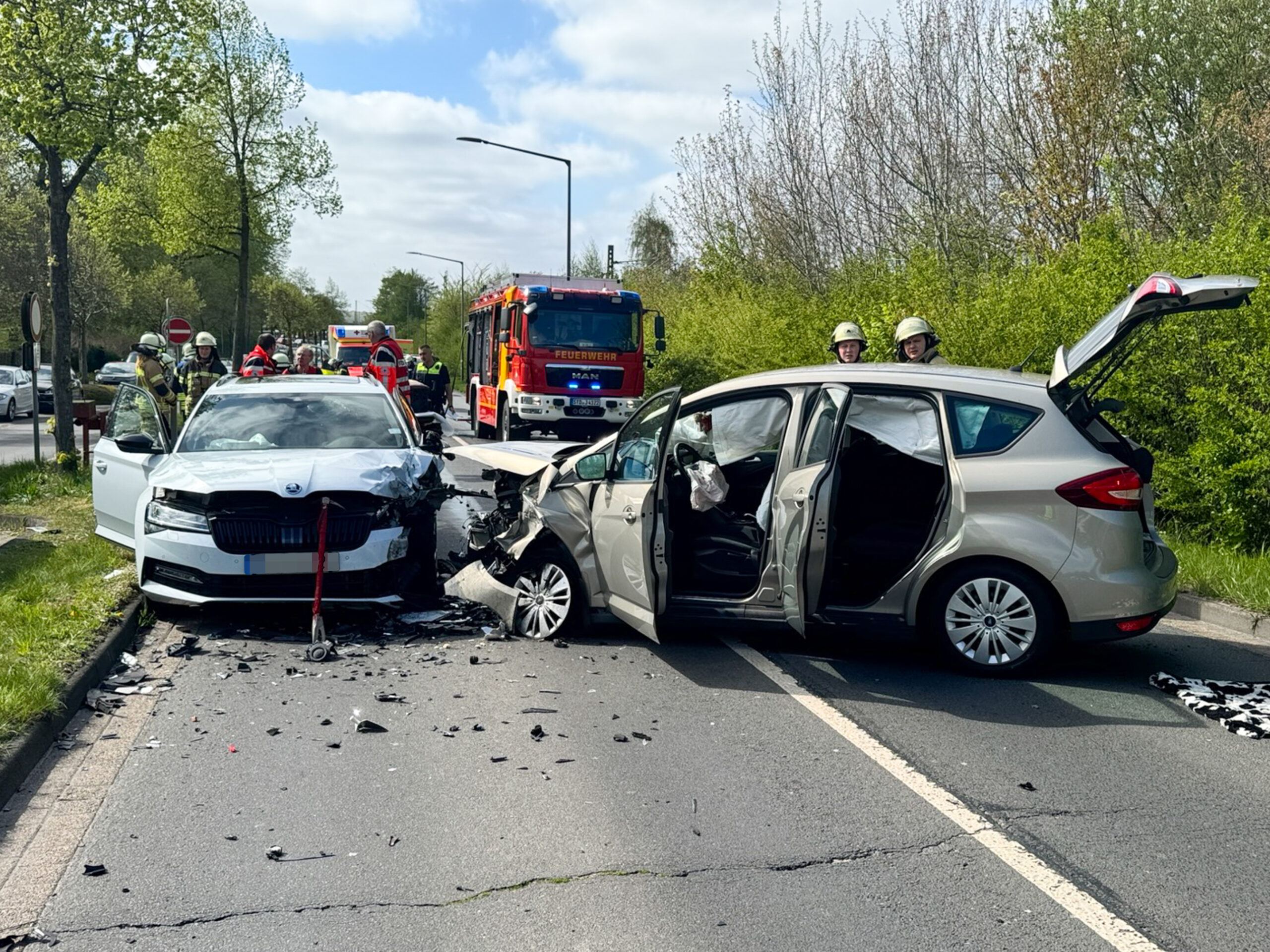 Buxtehude Unfall Skoda Ford