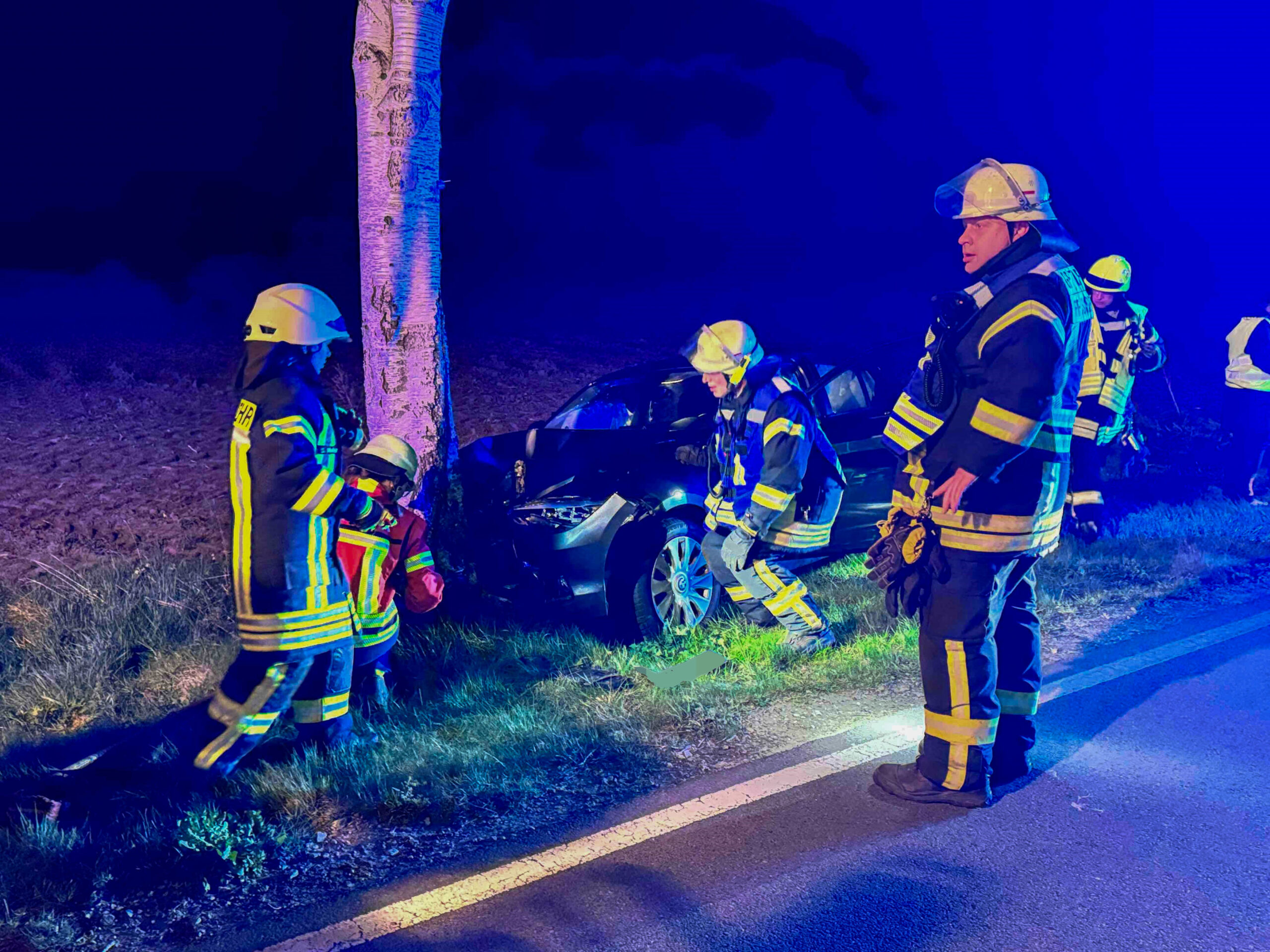 Issendorf Unfall Frontalcrash
