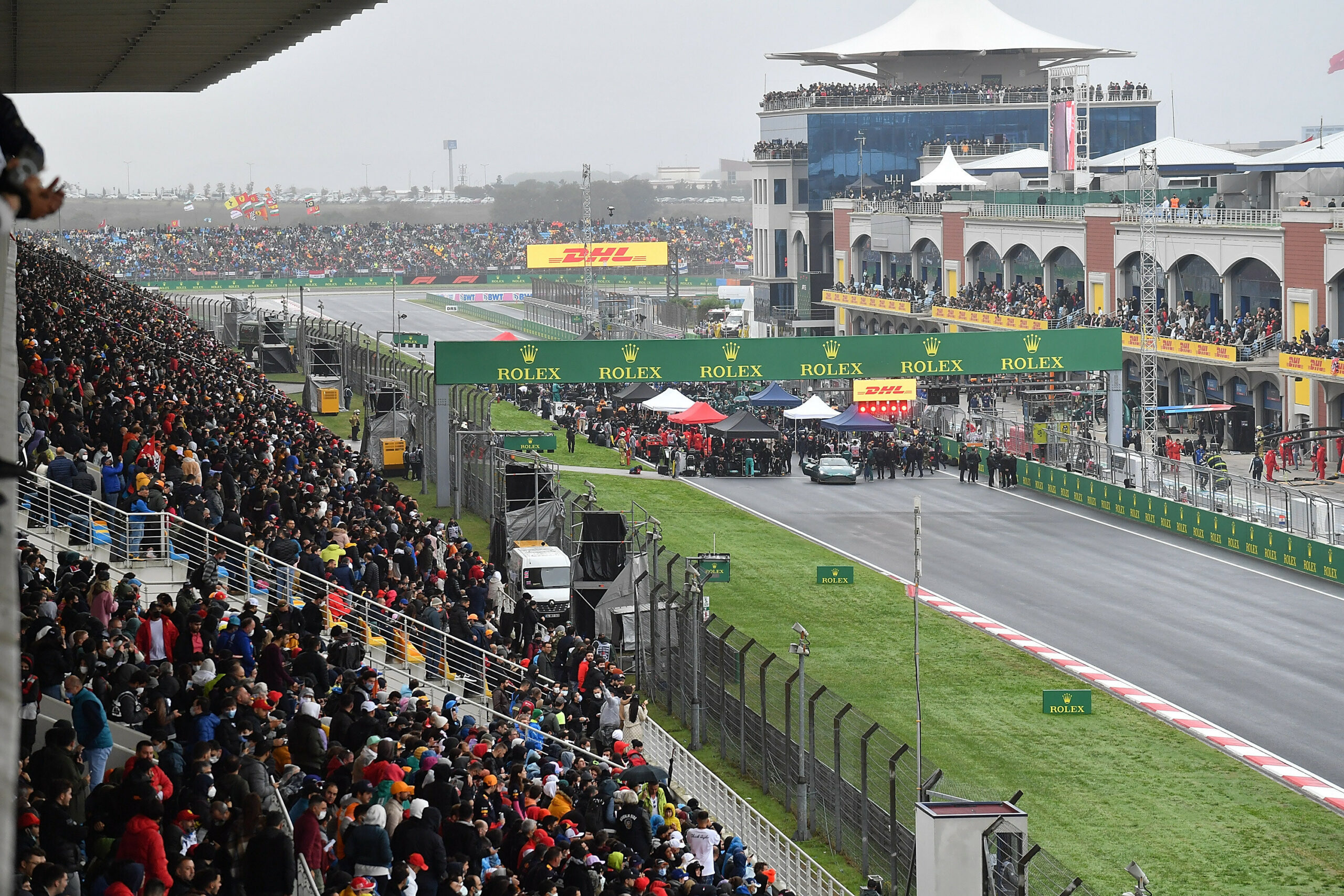 Zuschauertribünen beim Istanbul Park Circuit