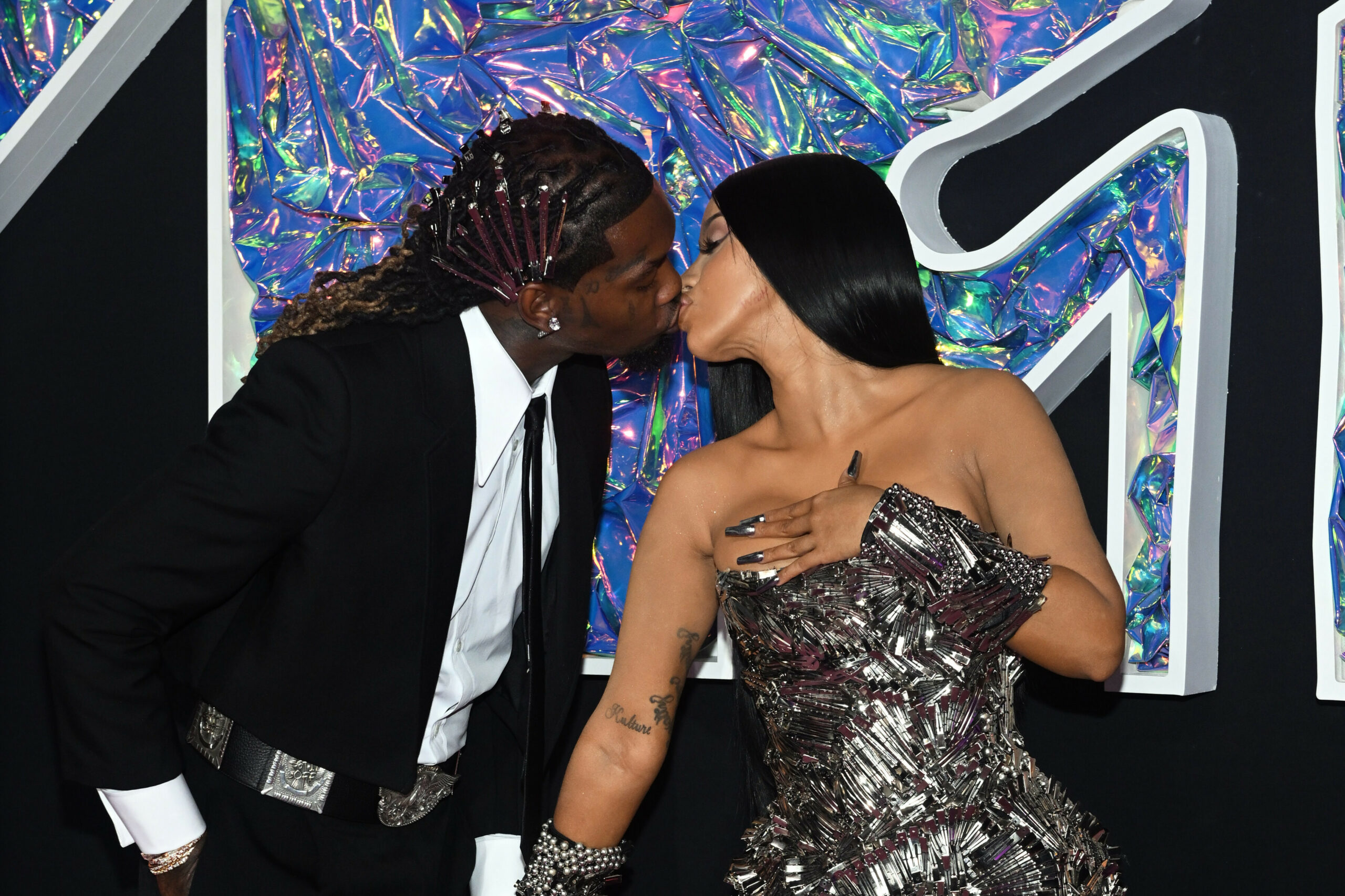 Rapper-Pärchen Offset und Cardi B. bei den MTV Video Awards 2023
