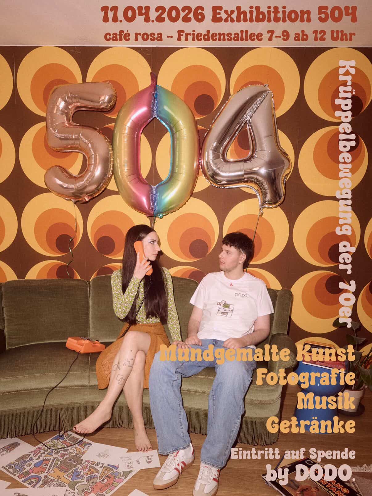 „Exhibition 504“ in Ottensen: Kunst, die von Bruch und Neubeginn erzählt