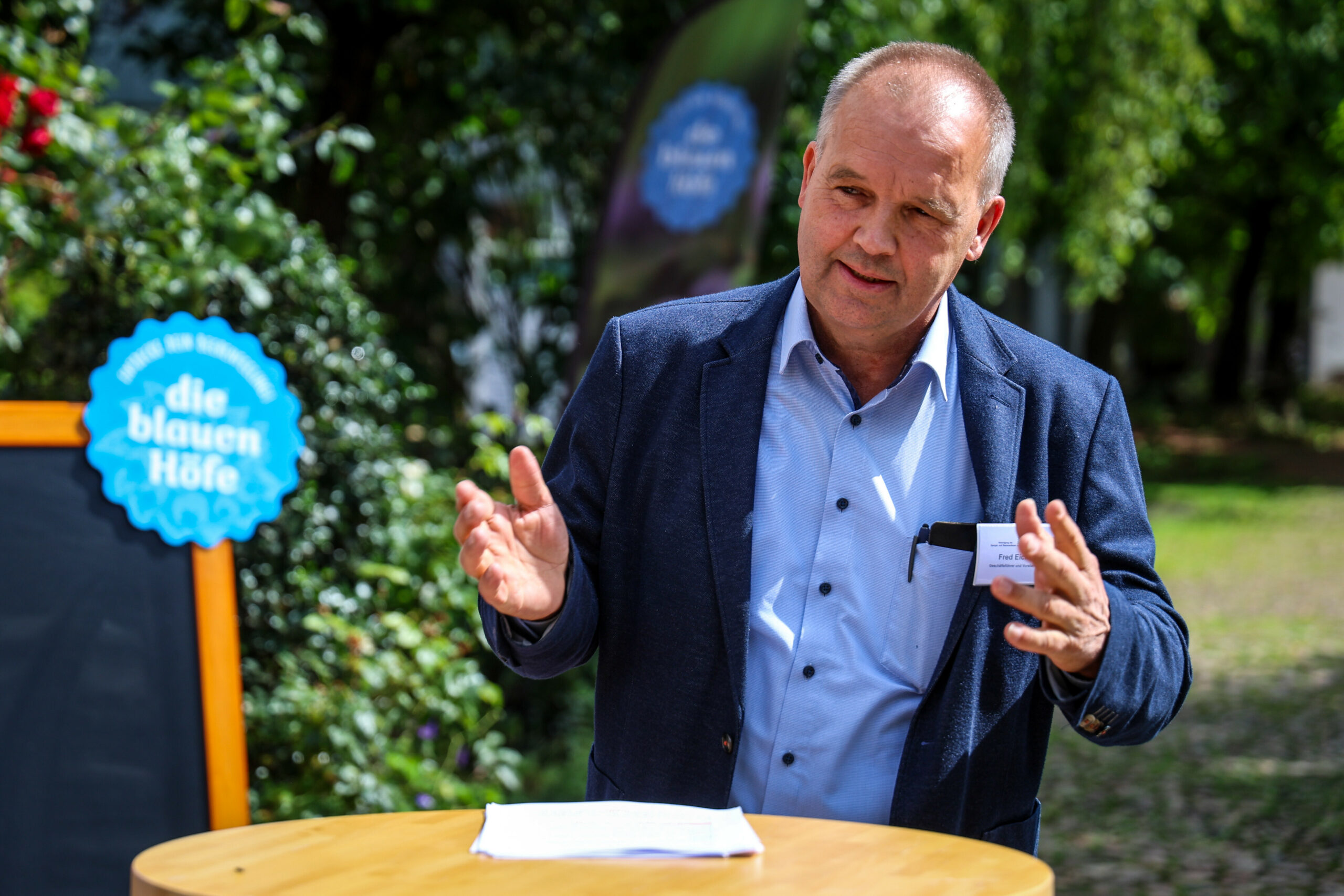 Fred Eickhorst, Geschäftsführer und Vorstandssprecher der Vereinigung der Spargel- und Beerenanbauer (Archivbild).