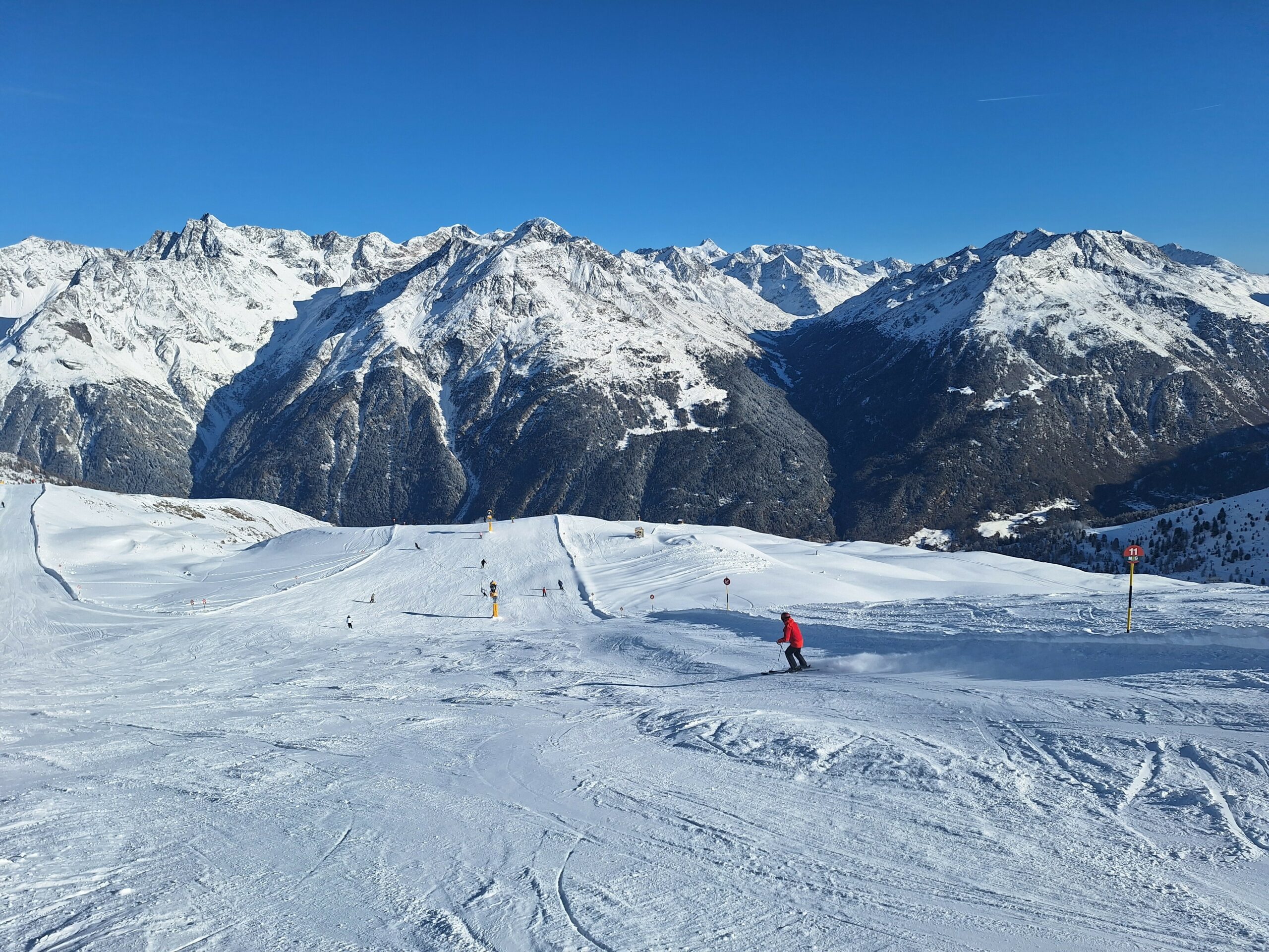 Skifahrer in Sölden in Österreich (Archivbild).