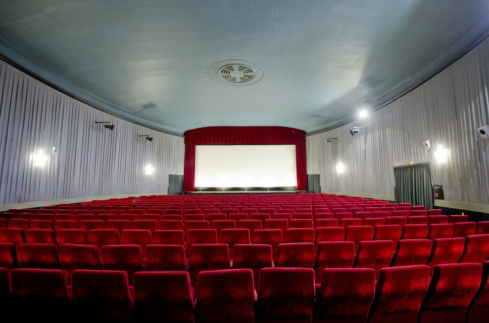 Der Kinosaal des Magazin Filmkunsttheaters.