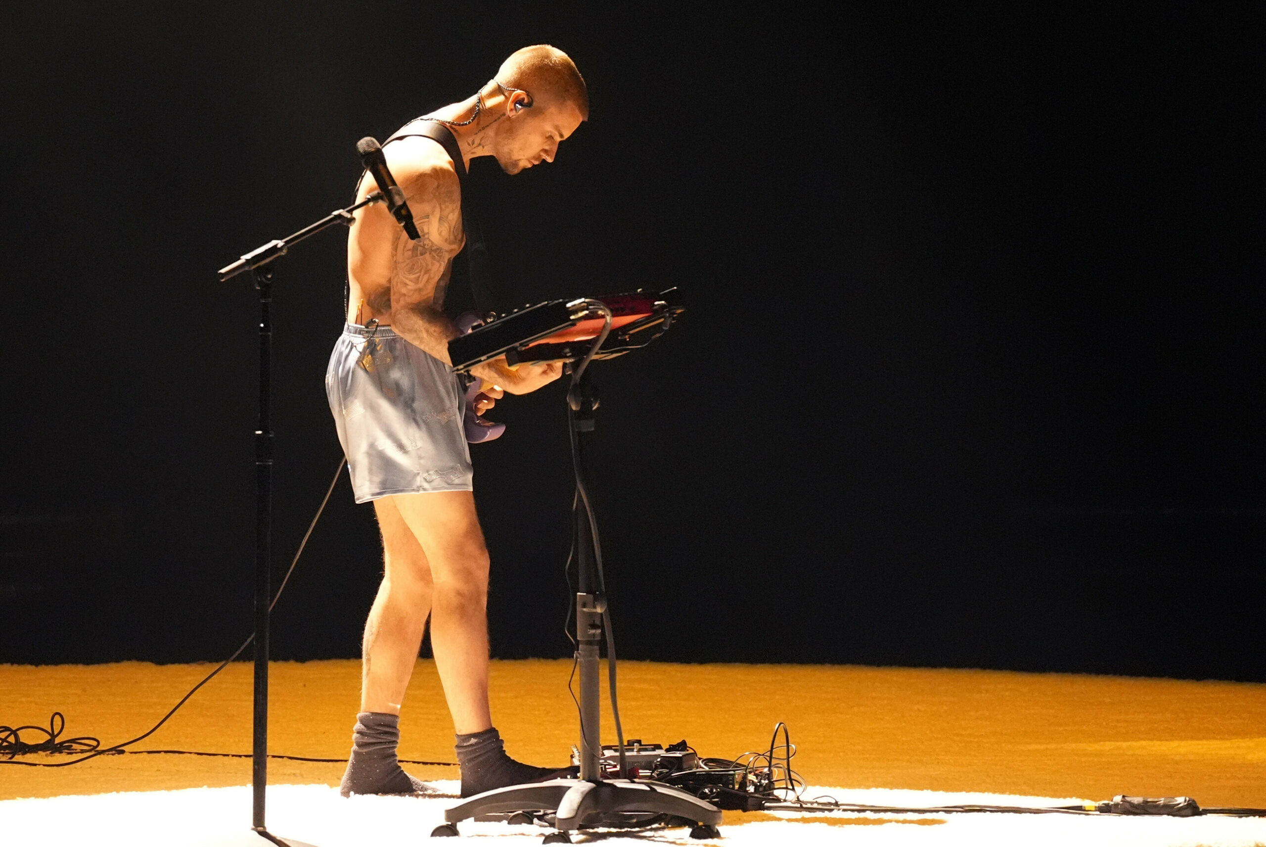 Justin Bieber bei einem Auftritt bei den Grammys im Februar.